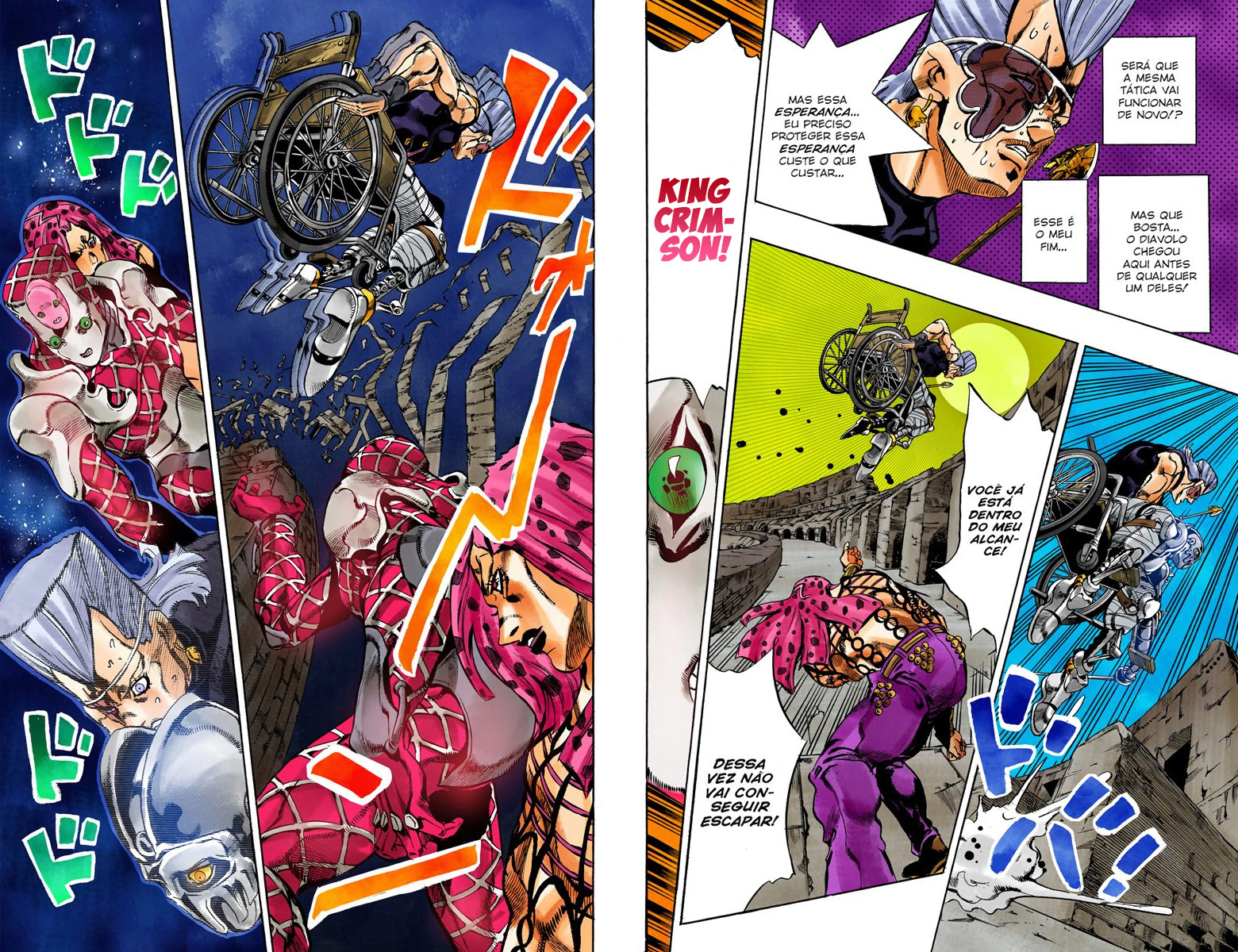 JoJo's Bizarre Adventure, Part 5: Golden Wind - Digital Colored Comics Capítulo 131 Página 8