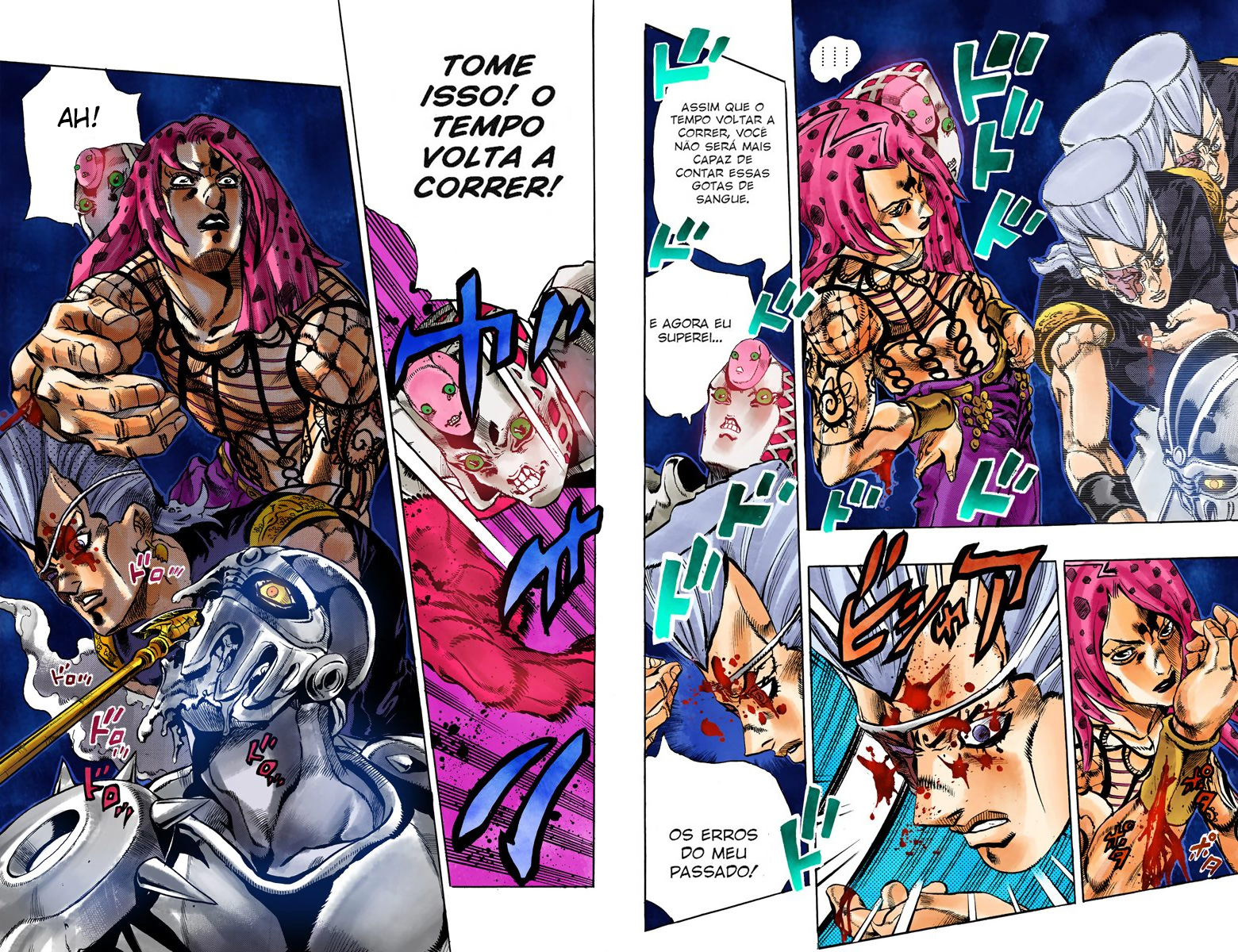 JoJo's Bizarre Adventure, Part 5: Golden Wind - Digital Colored Comics Capítulo 131 Página 9