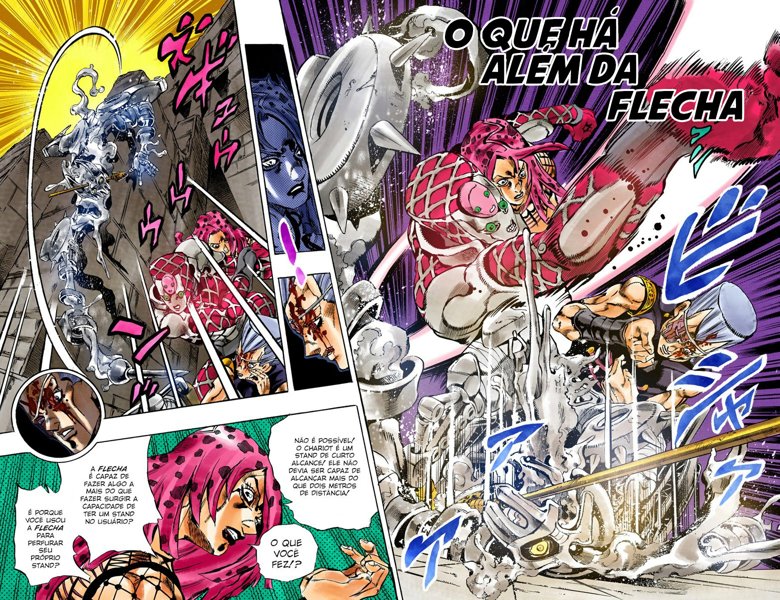 JoJo's Bizarre Adventure, Part 5: Golden Wind - Digital Colored Comics Capítulo 132 Página 2