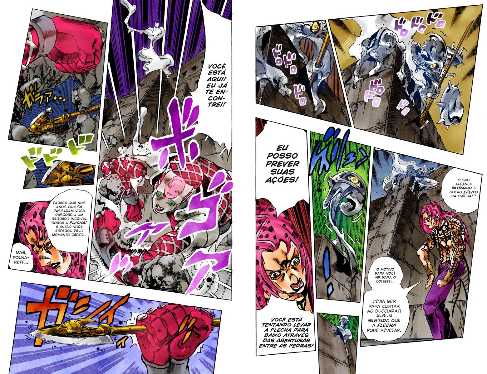 JoJo's Bizarre Adventure, Part 5: Golden Wind - Digital Colored Comics Capítulo 132 Página 4