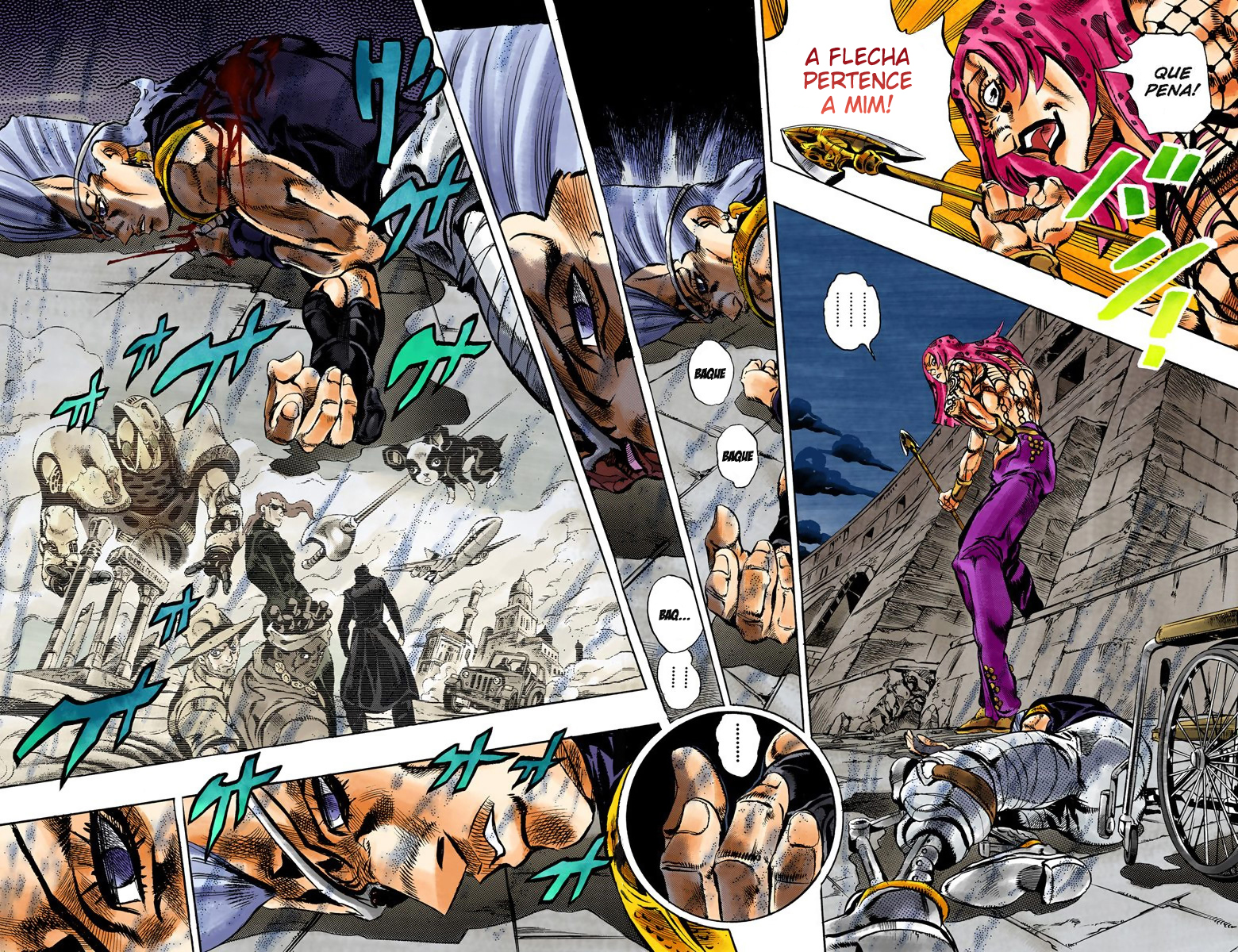 JoJo's Bizarre Adventure, Part 5: Golden Wind - Digital Colored Comics Capítulo 132 Página 5