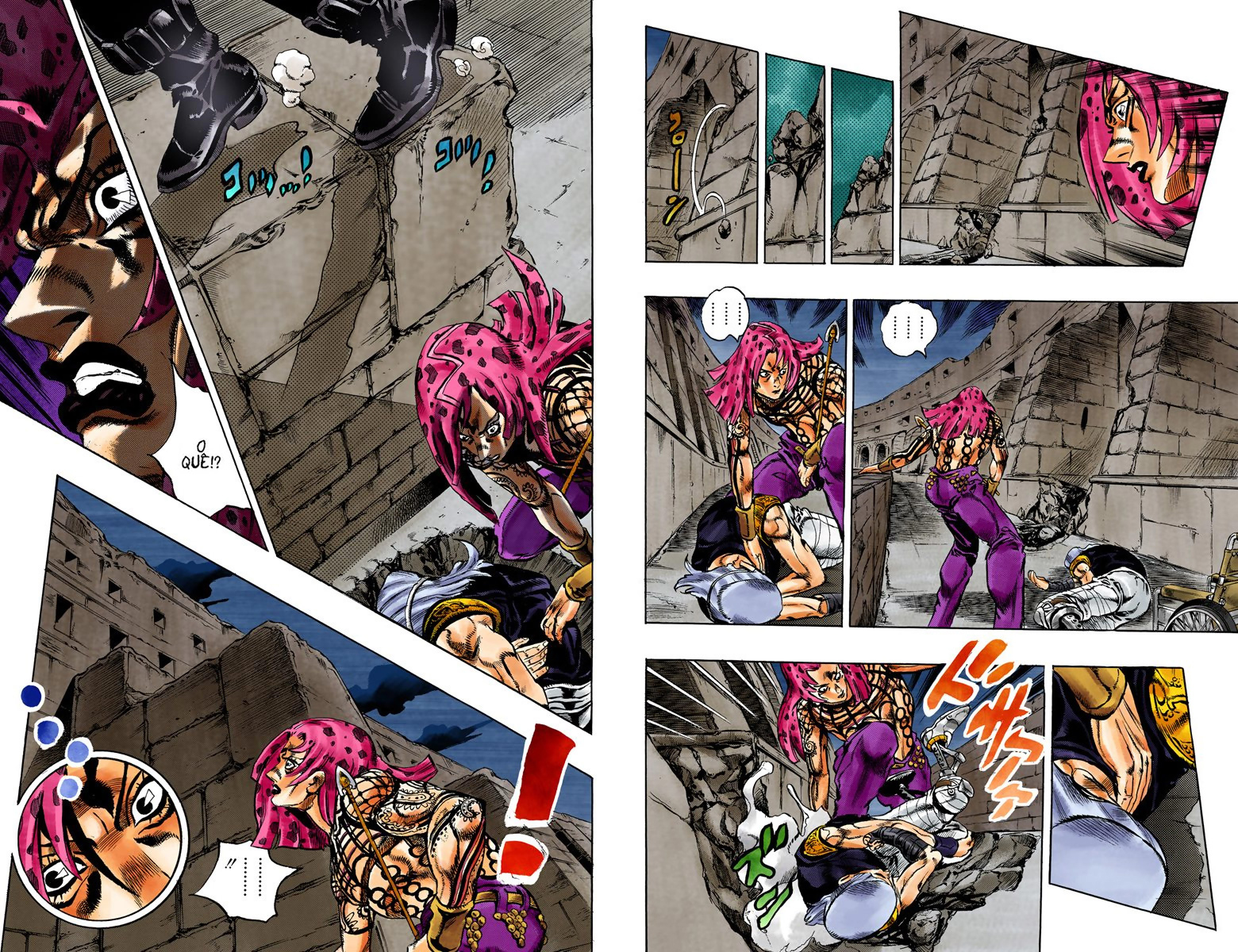 JoJo's Bizarre Adventure, Part 5: Golden Wind - Digital Colored Comics Capítulo 132 Página 7