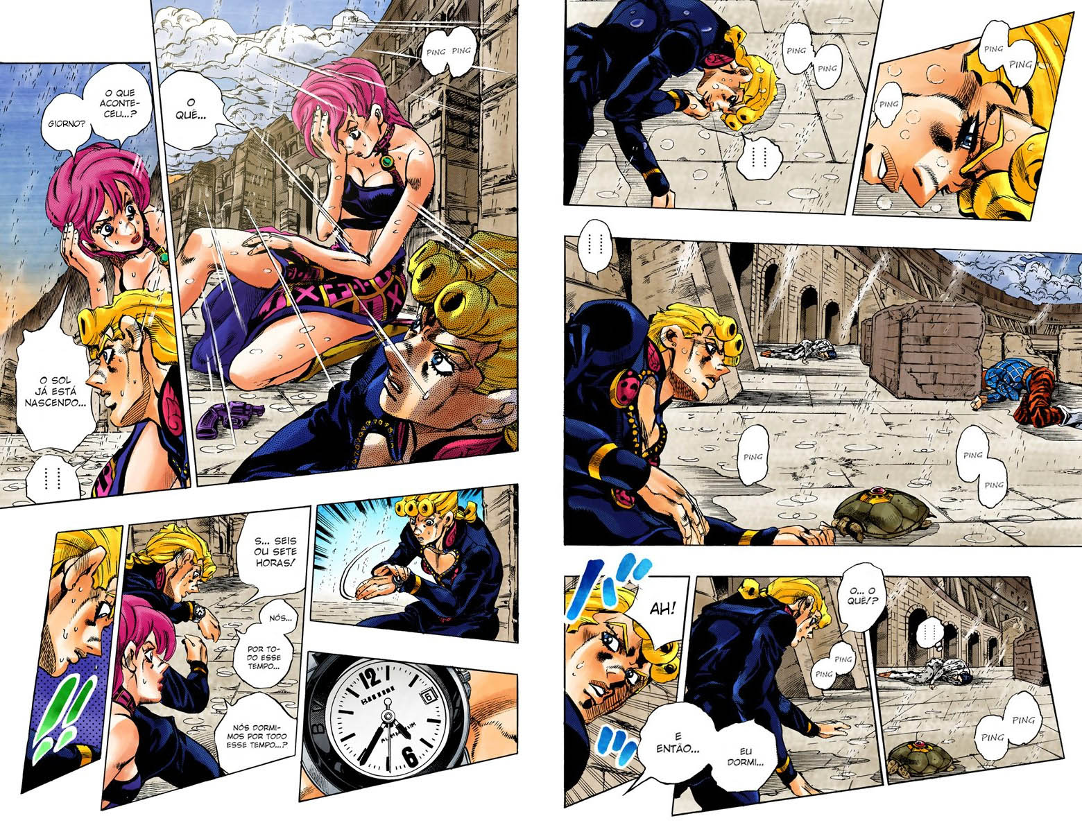 JoJo's Bizarre Adventure, Part 5: Golden Wind - Digital Colored Comics Capítulo 133 Página 5