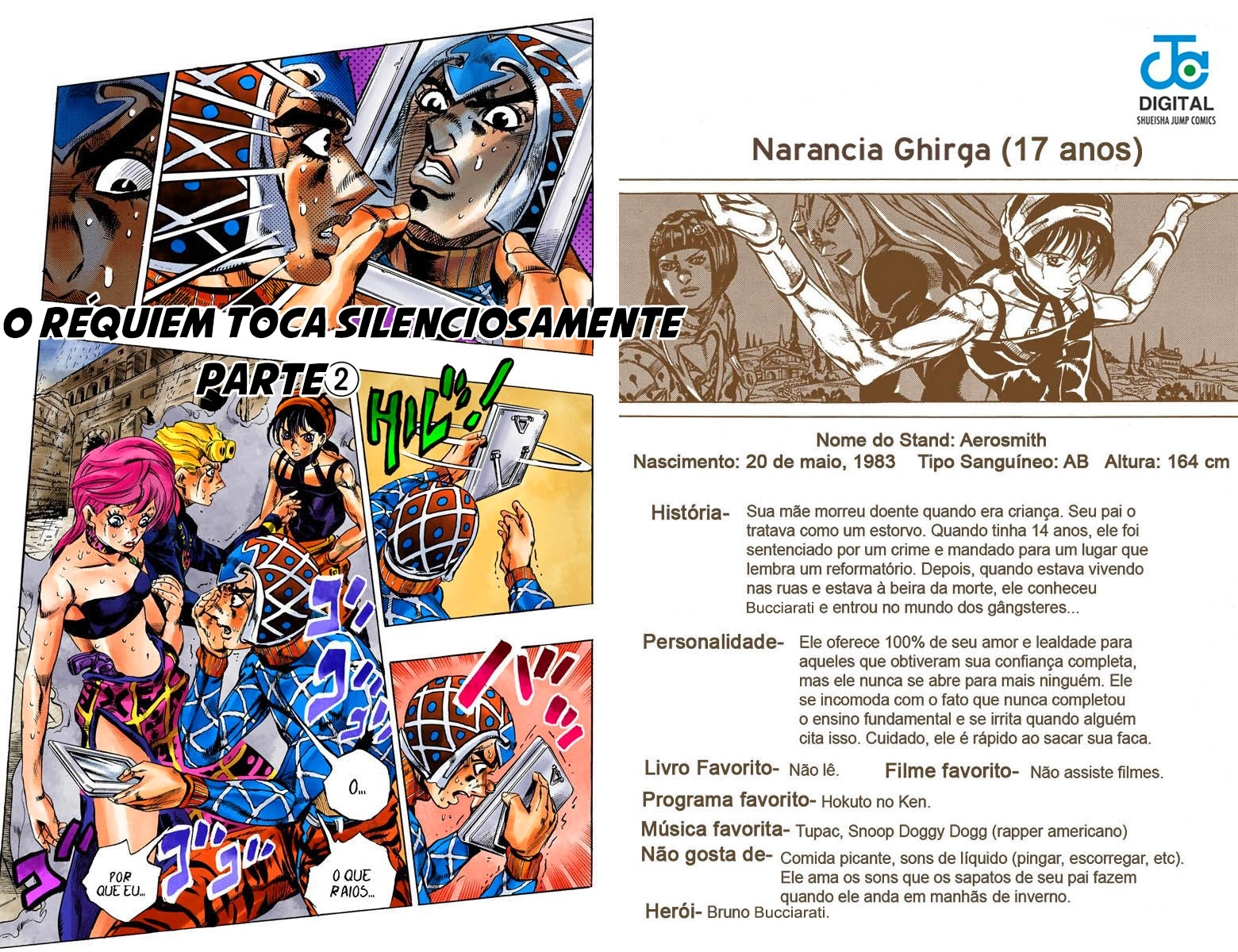 JoJo's Bizarre Adventure, Part 5: Golden Wind - Digital Colored Comics Capítulo 134 Página 1
