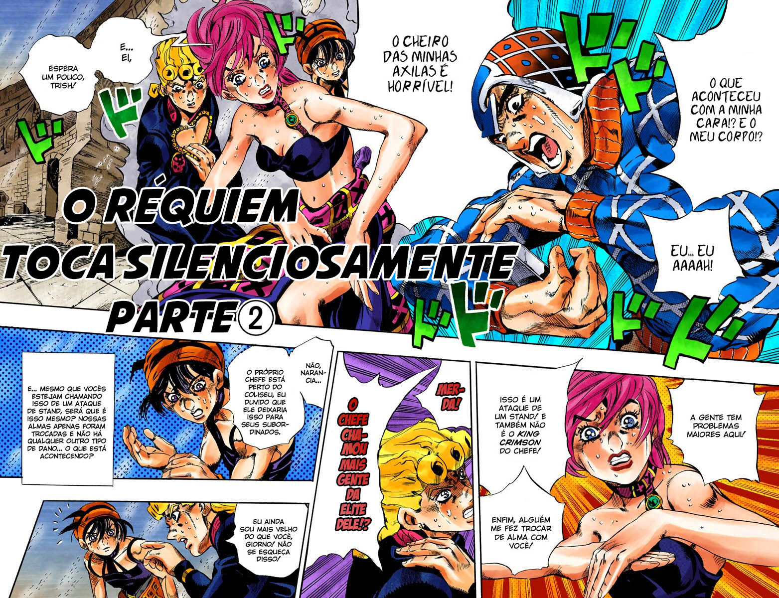 JoJo's Bizarre Adventure, Part 5: Golden Wind - Digital Colored Comics Capítulo 134 Página 2