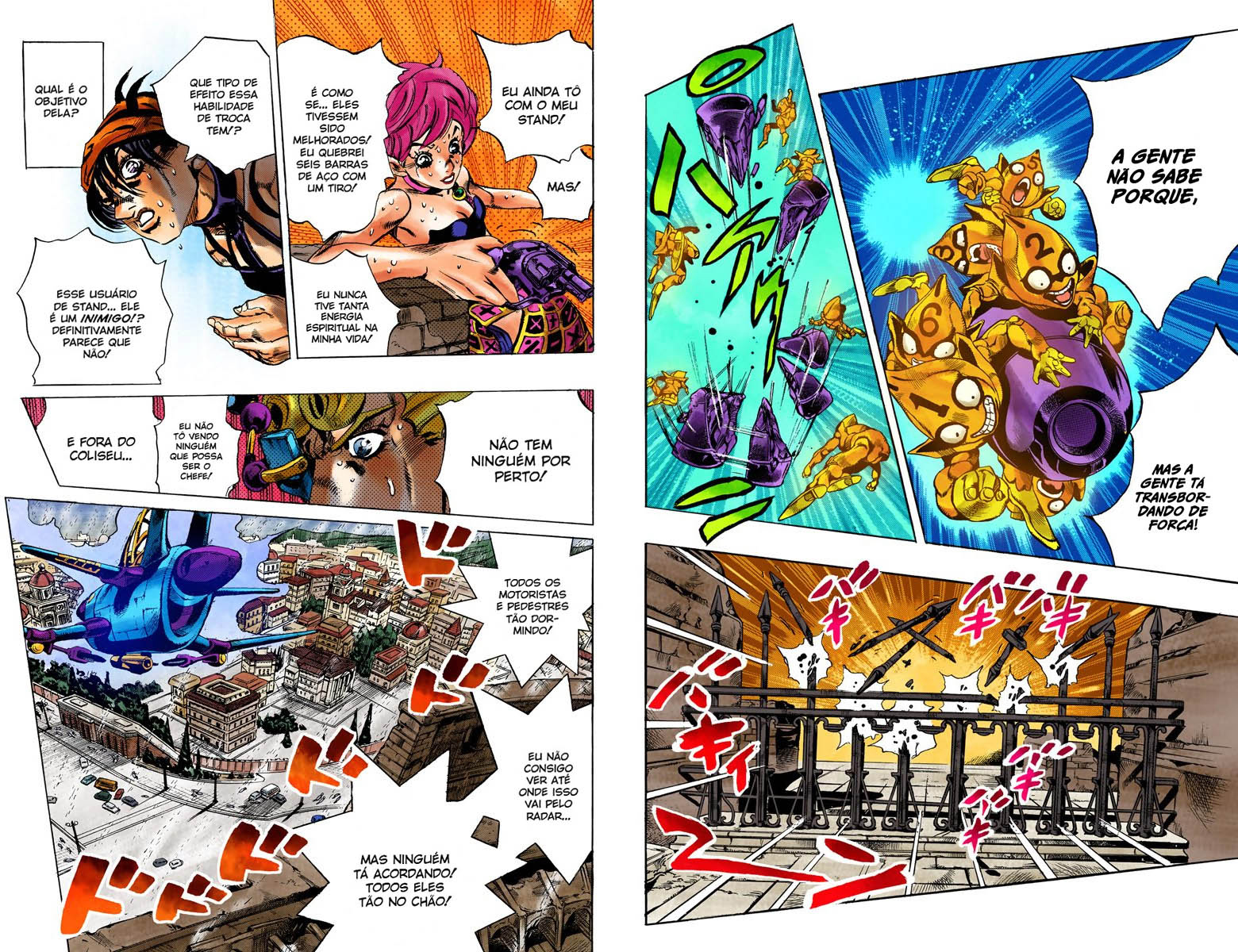 JoJo's Bizarre Adventure, Part 5: Golden Wind - Digital Colored Comics Capítulo 134 Página 7