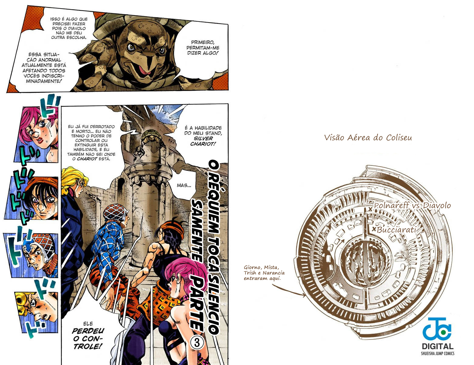 JoJo's Bizarre Adventure, Part 5: Golden Wind - Digital Colored Comics Capítulo 135 Página 1