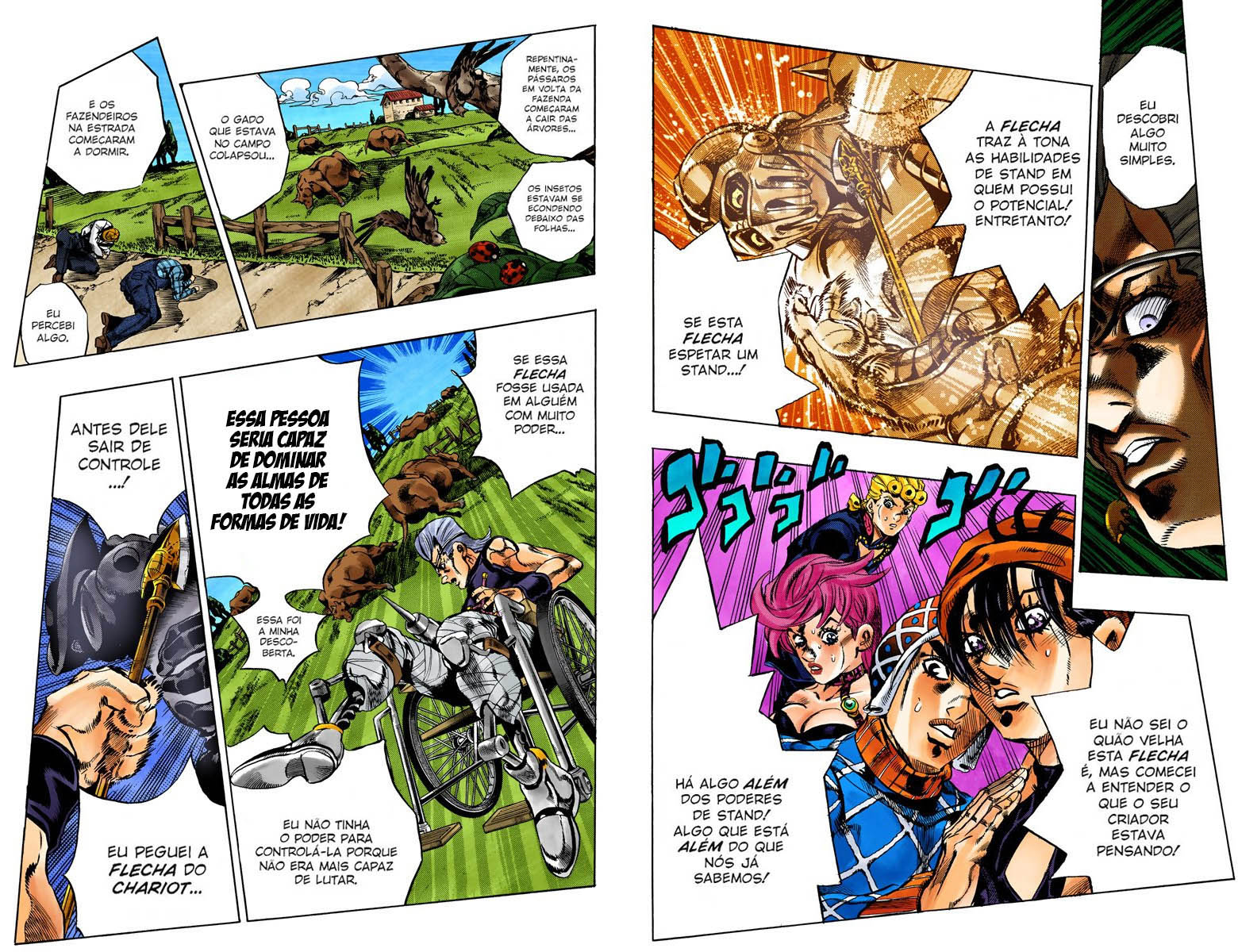 JoJo's Bizarre Adventure, Part 5: Golden Wind - Digital Colored Comics Capítulo 135 Página 4