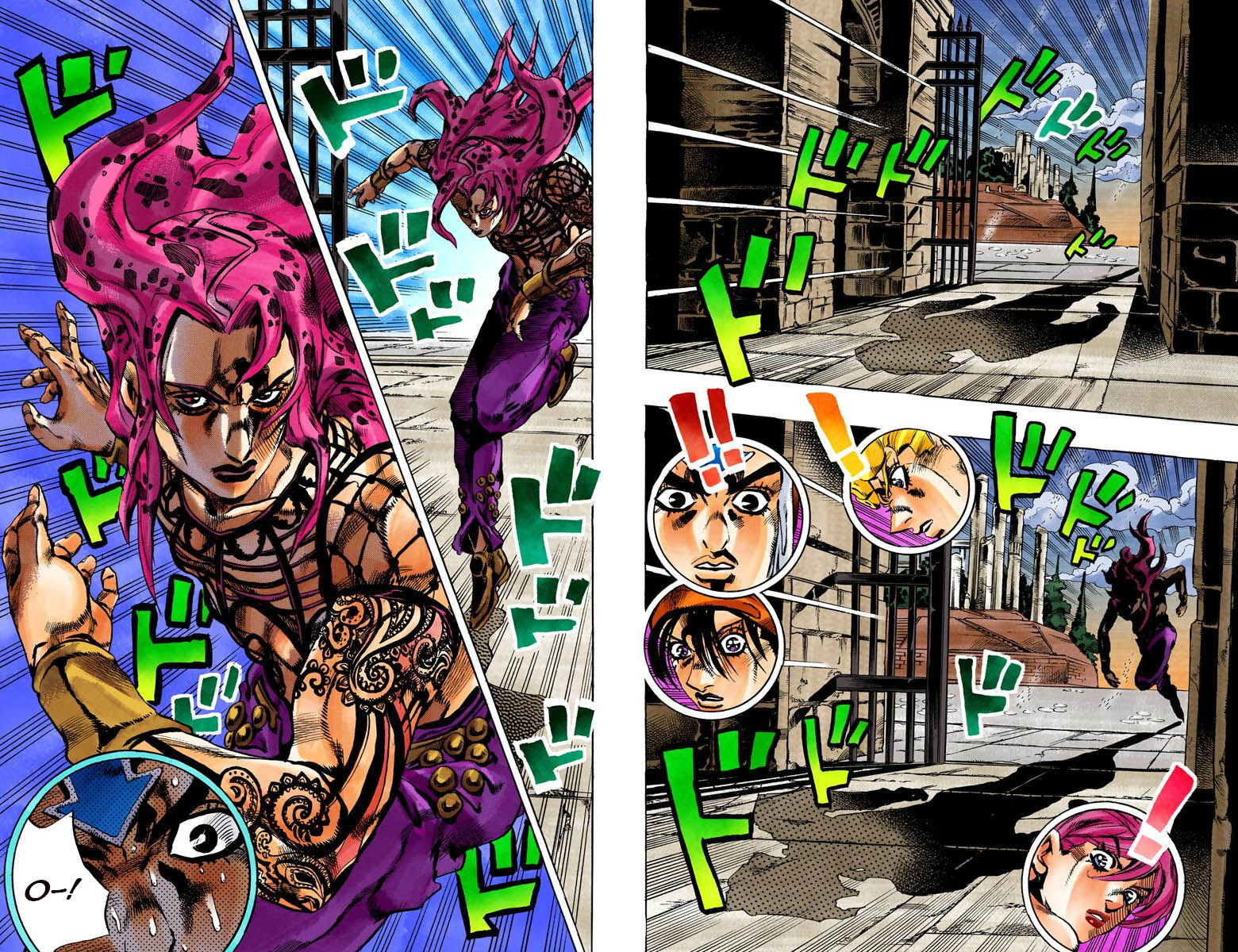 JoJo's Bizarre Adventure, Part 5: Golden Wind - Digital Colored Comics Capítulo 135 Página 7