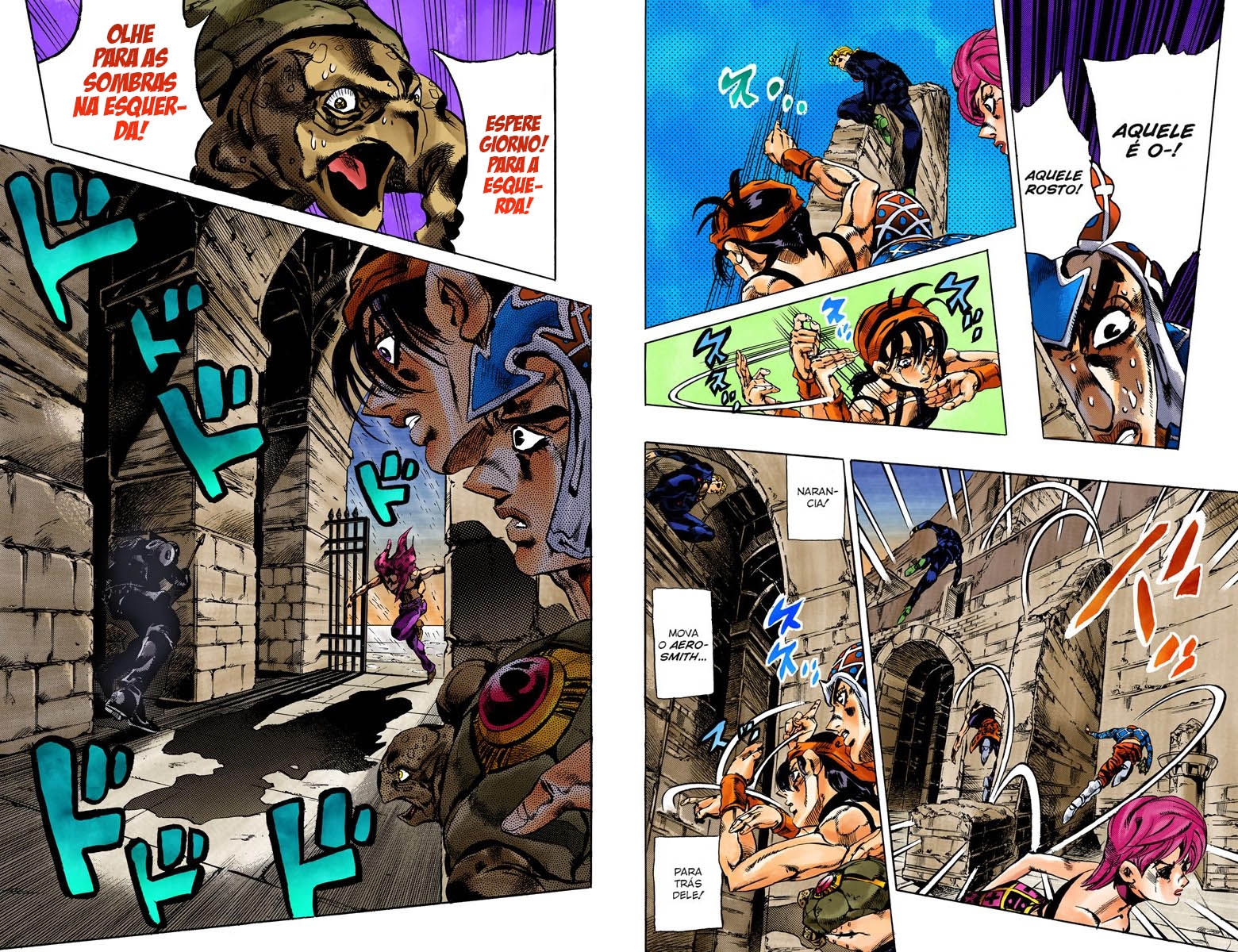 JoJo's Bizarre Adventure, Part 5: Golden Wind - Digital Colored Comics Capítulo 135 Página 8