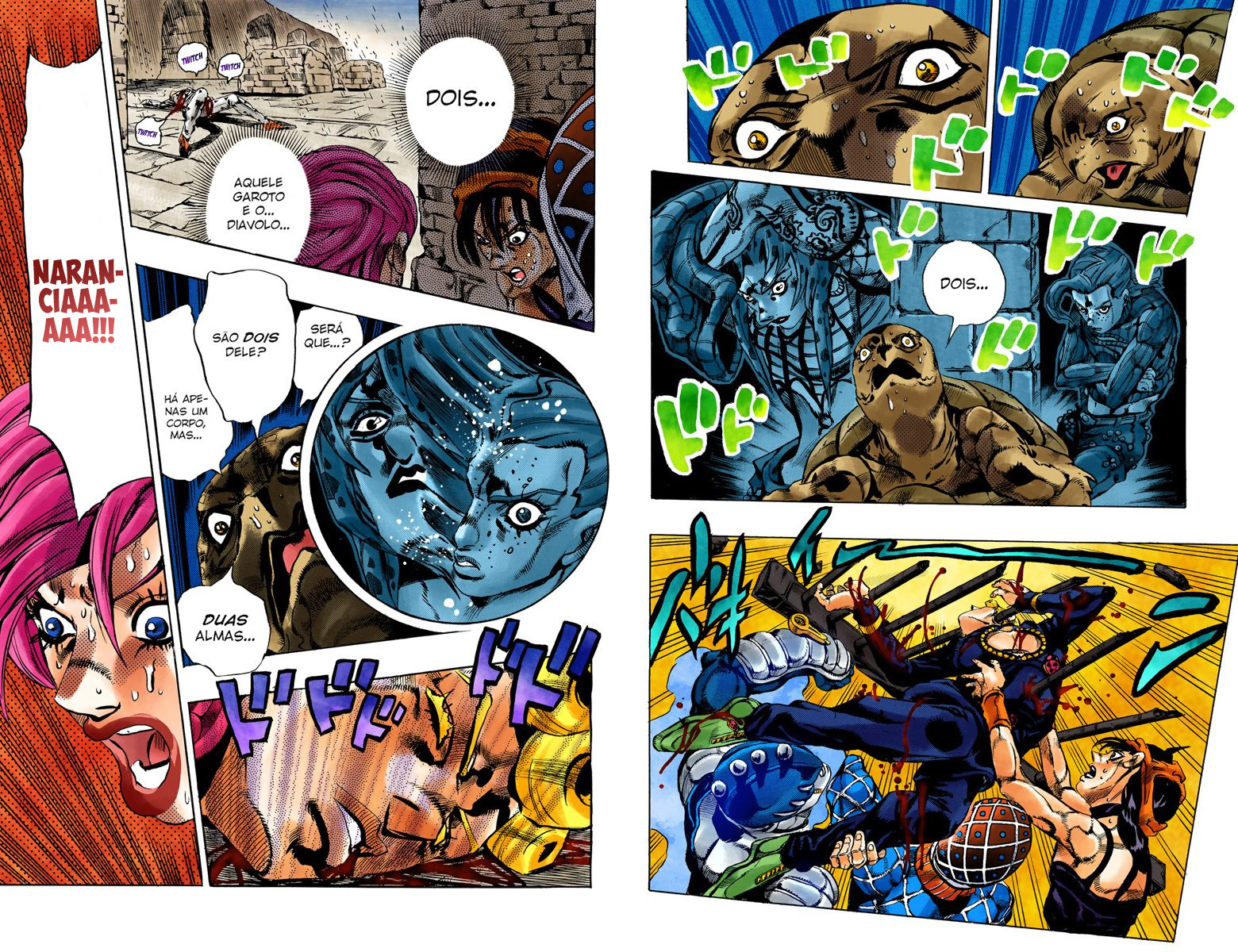 JoJo's Bizarre Adventure, Part 5: Golden Wind - Digital Colored Comics Capítulo 137 Página 11