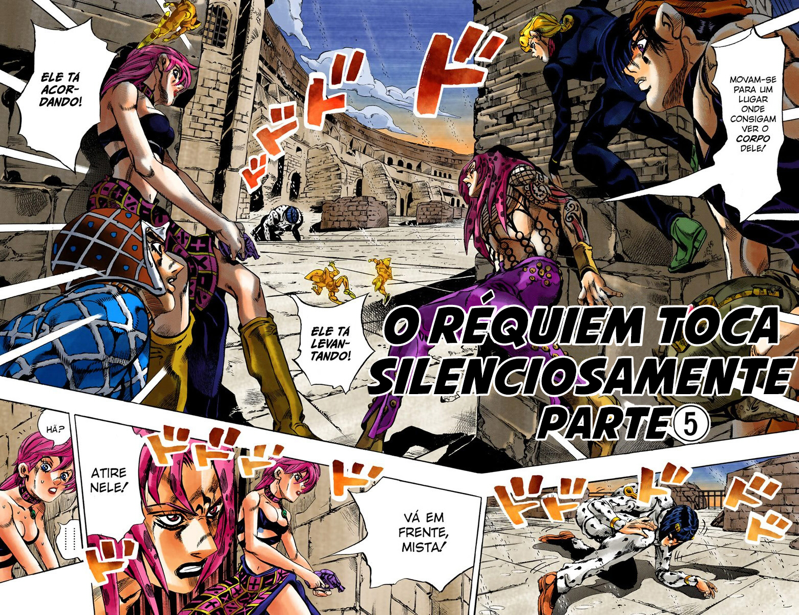 JoJo's Bizarre Adventure, Part 5: Golden Wind - Digital Colored Comics Capítulo 137 Página 2