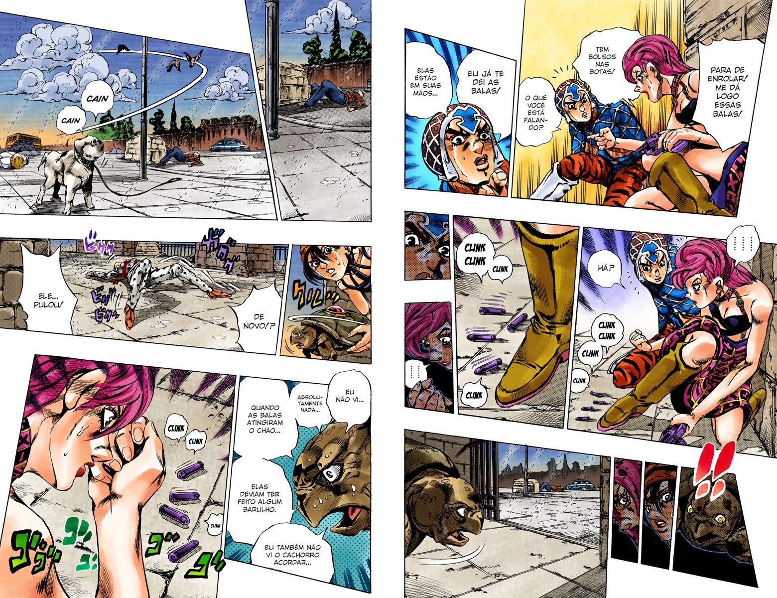 JoJo's Bizarre Adventure, Part 5: Golden Wind - Digital Colored Comics Capítulo 137 Página 5
