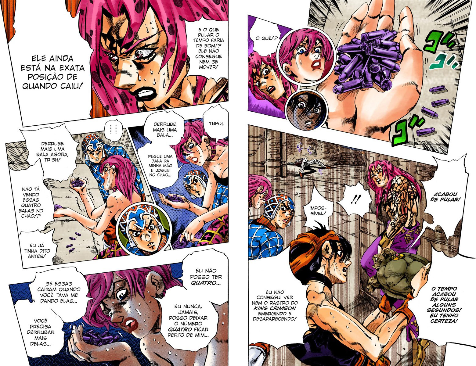 JoJo's Bizarre Adventure, Part 5: Golden Wind - Digital Colored Comics Capítulo 137 Página 6
