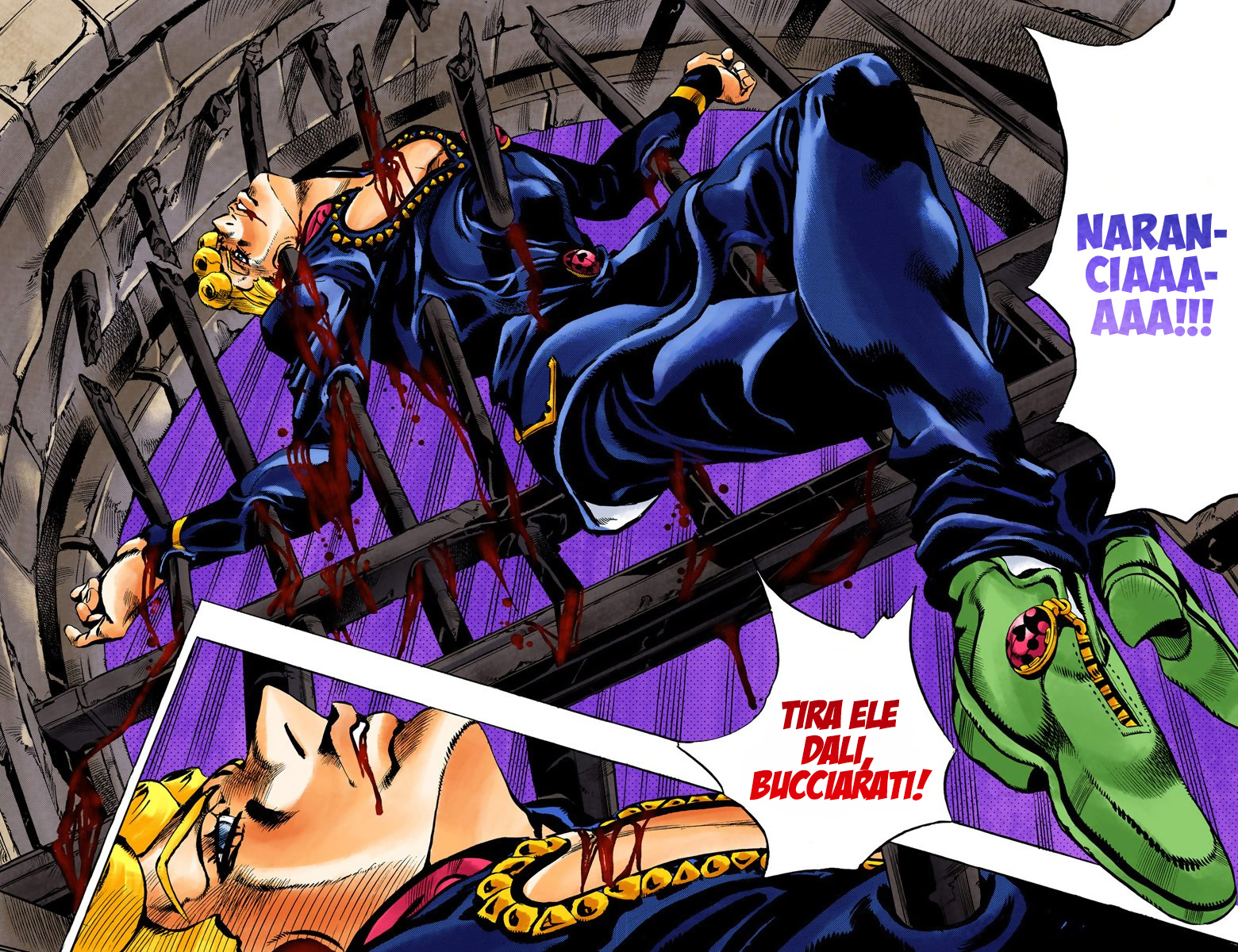 JoJo's Bizarre Adventure, Part 5: Golden Wind - Digital Colored Comics Capítulo 137 Página 9