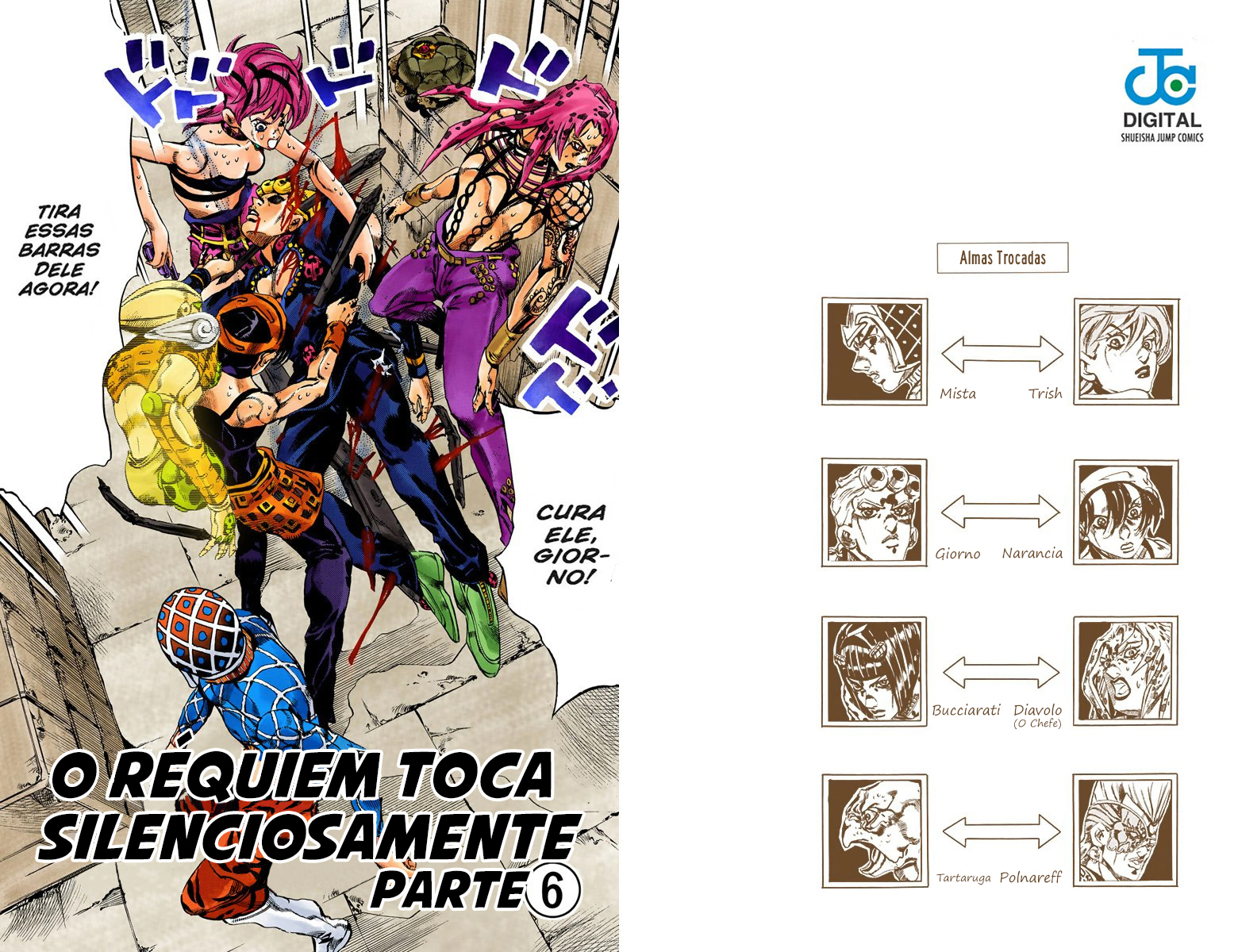 JoJo's Bizarre Adventure, Part 5: Golden Wind - Digital Colored Comics Capítulo 138 Página 1