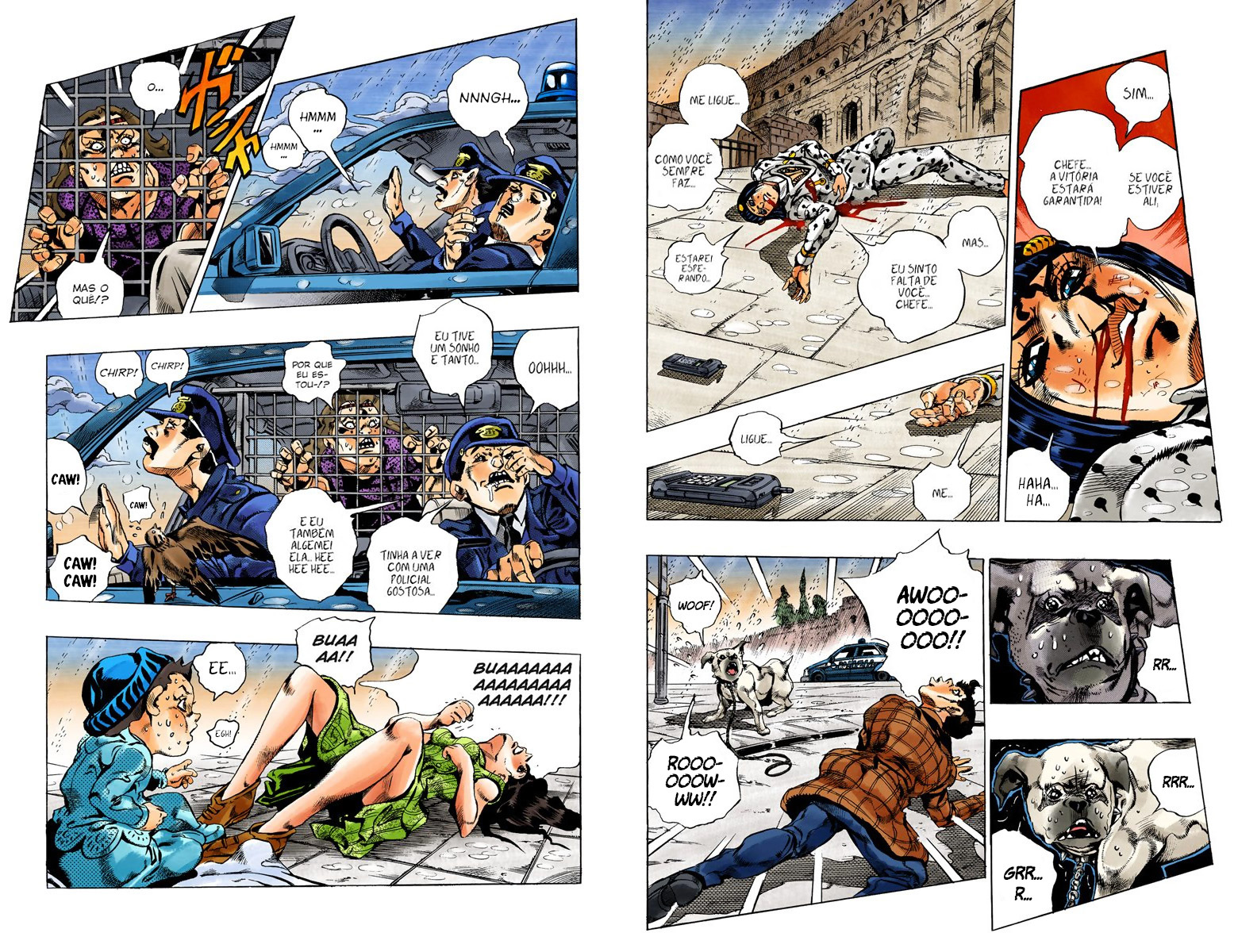 JoJo's Bizarre Adventure, Part 5: Golden Wind - Digital Colored Comics Capítulo 138 Página 10