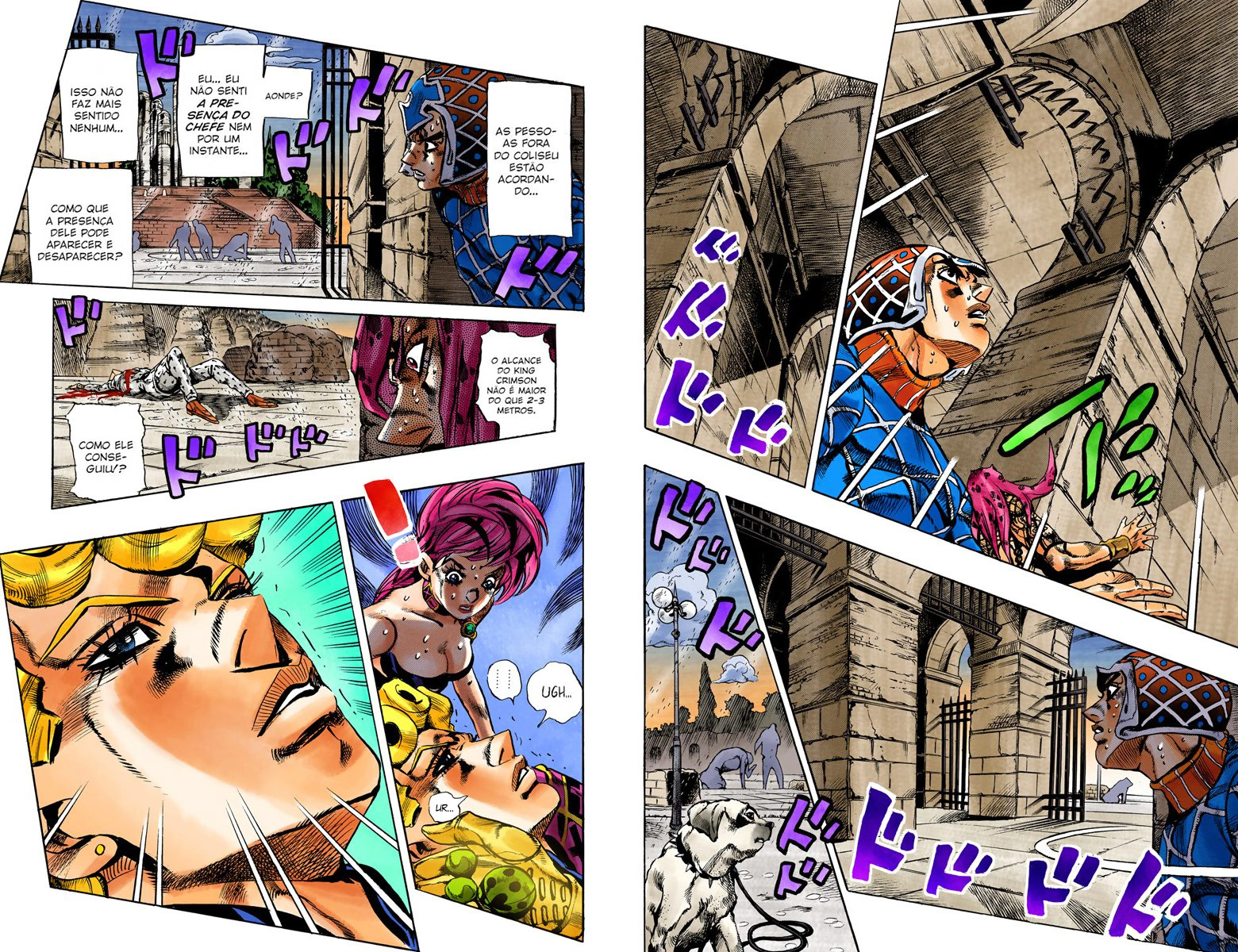 JoJo's Bizarre Adventure, Part 5: Golden Wind - Digital Colored Comics Capítulo 138 Página 2