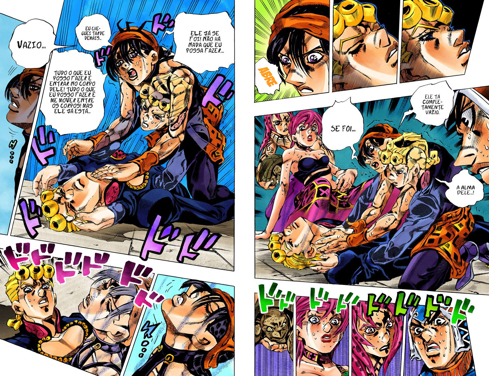 JoJo's Bizarre Adventure, Part 5: Golden Wind - Digital Colored Comics Capítulo 138 Página 4