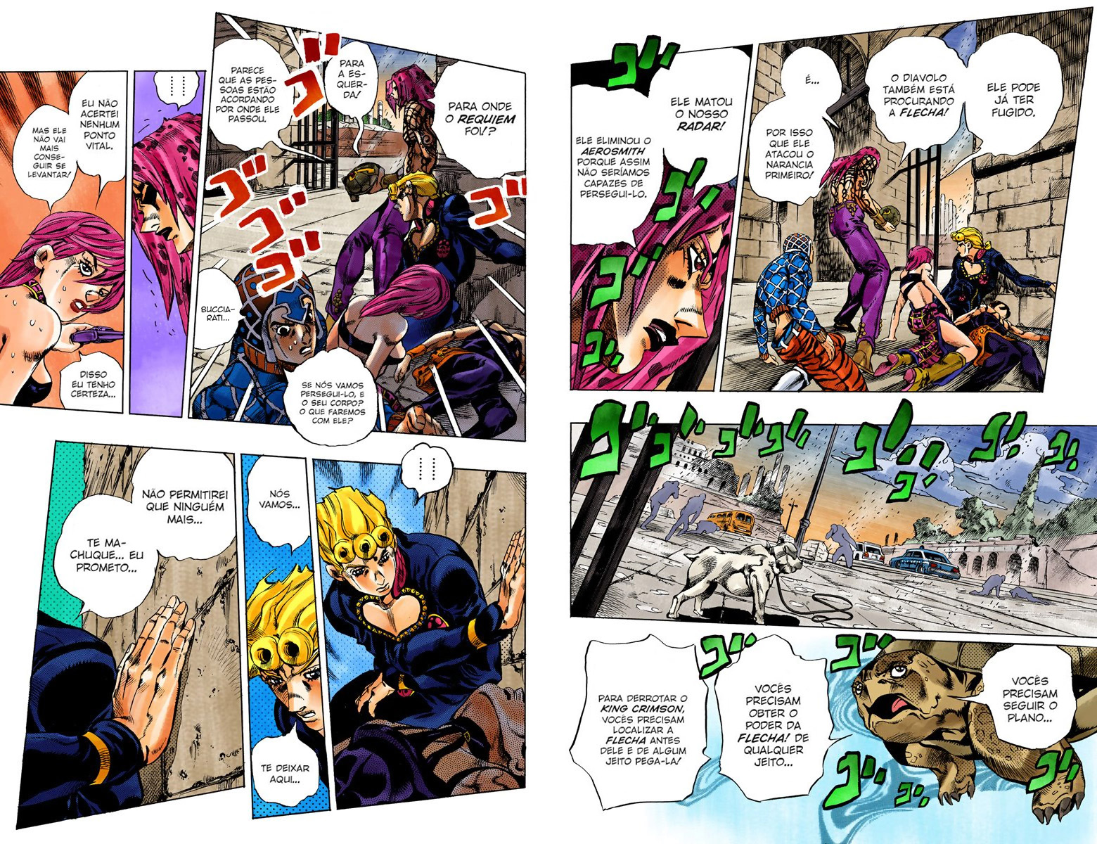 JoJo's Bizarre Adventure, Part 5: Golden Wind - Digital Colored Comics Capítulo 138 Página 7