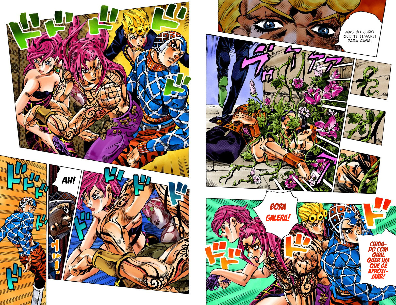 JoJo's Bizarre Adventure, Part 5: Golden Wind - Digital Colored Comics Capítulo 138 Página 8