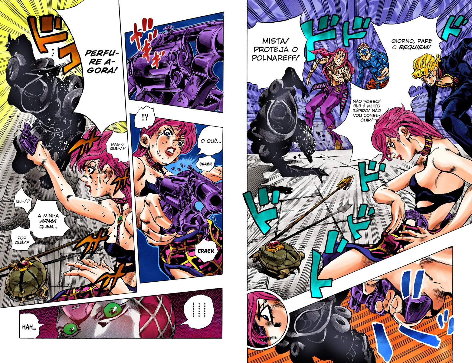 JoJo's Bizarre Adventure, Part 5: Golden Wind - Digital Colored Comics Capítulo 139 Página 10