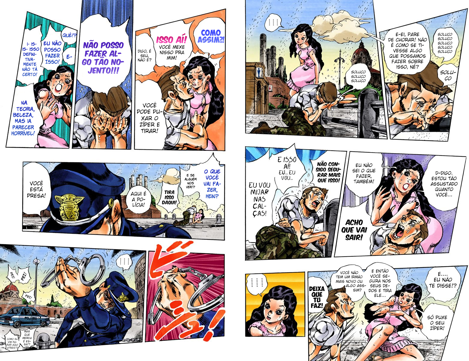 JoJo's Bizarre Adventure, Part 5: Golden Wind - Digital Colored Comics Capítulo 139 Página 2