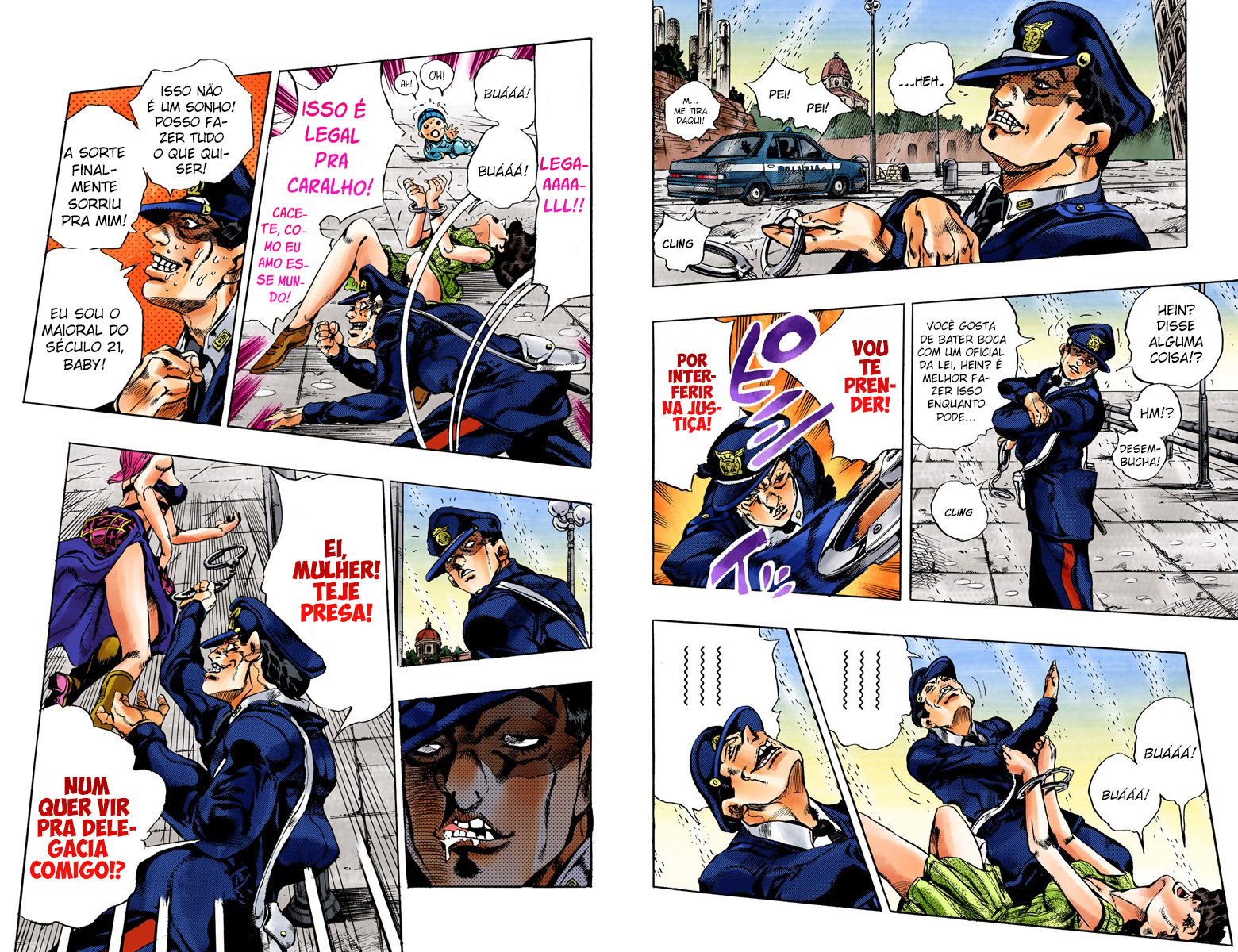 JoJo's Bizarre Adventure, Part 5: Golden Wind - Digital Colored Comics Capítulo 139 Página 3