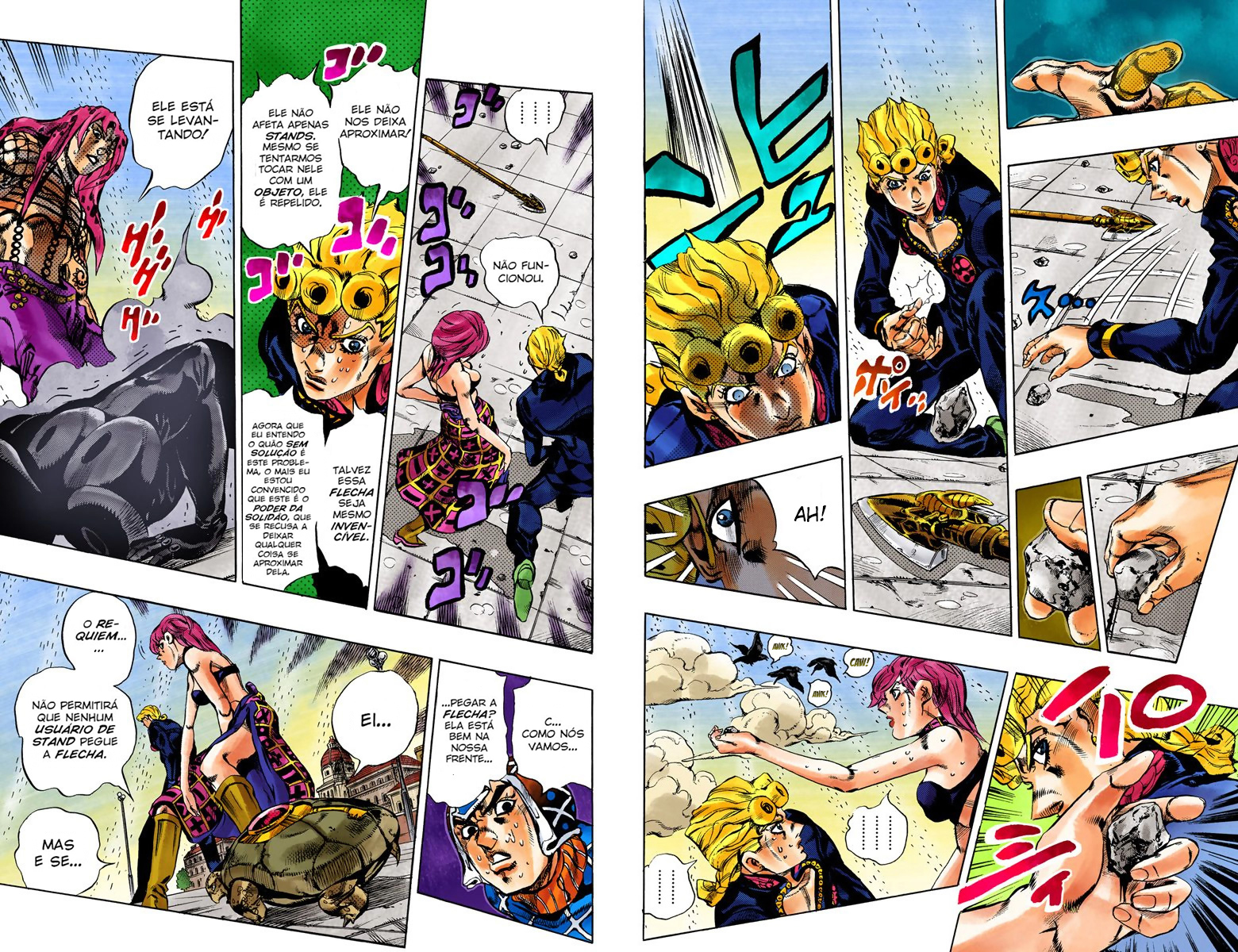 JoJo's Bizarre Adventure, Part 5: Golden Wind - Digital Colored Comics Capítulo 139 Página 7
