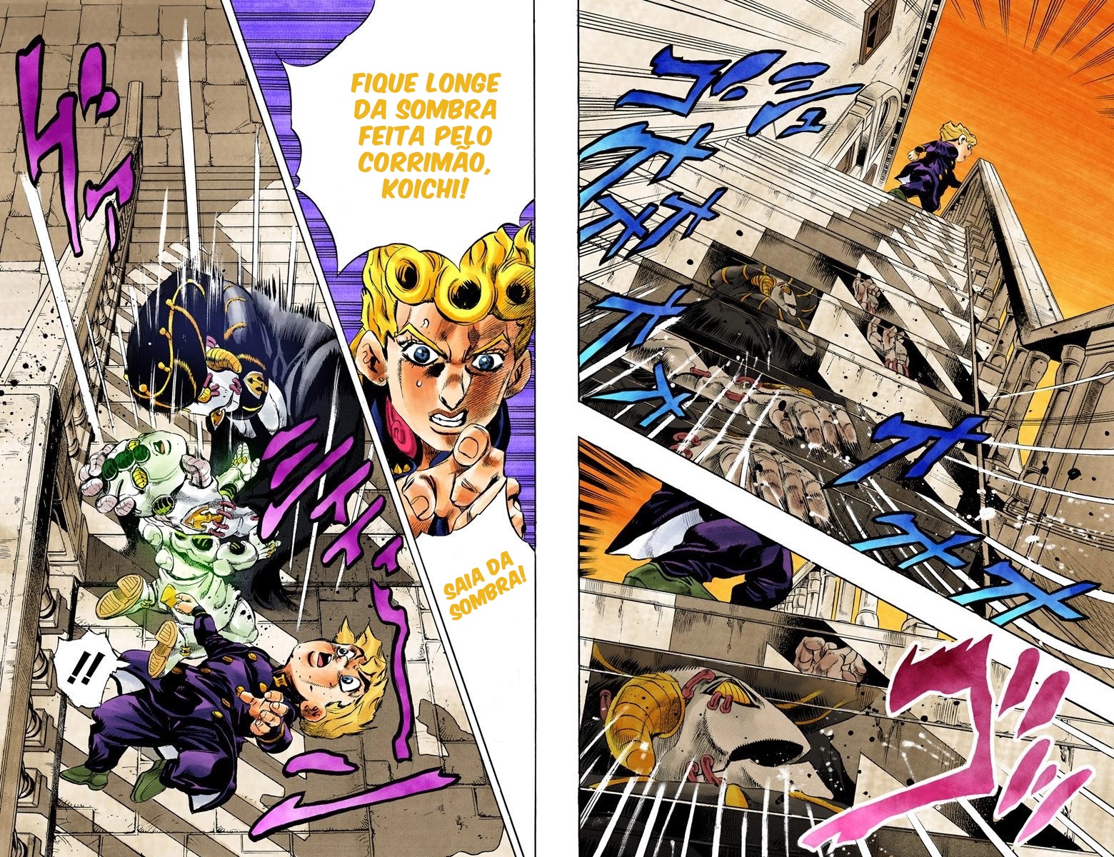 JoJo's Bizarre Adventure, Part 5: Golden Wind - Digital Colored Comics Capítulo 14 Página 4