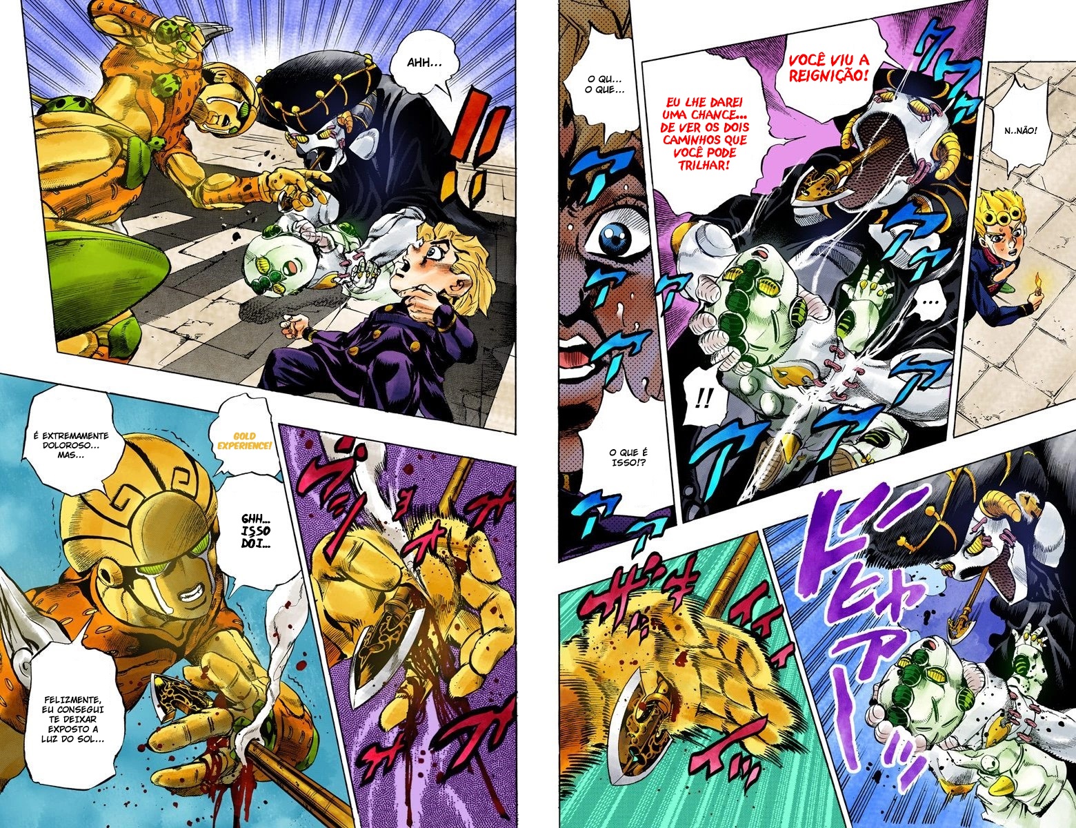 JoJo's Bizarre Adventure, Part 5: Golden Wind - Digital Colored Comics Capítulo 14 Página 5