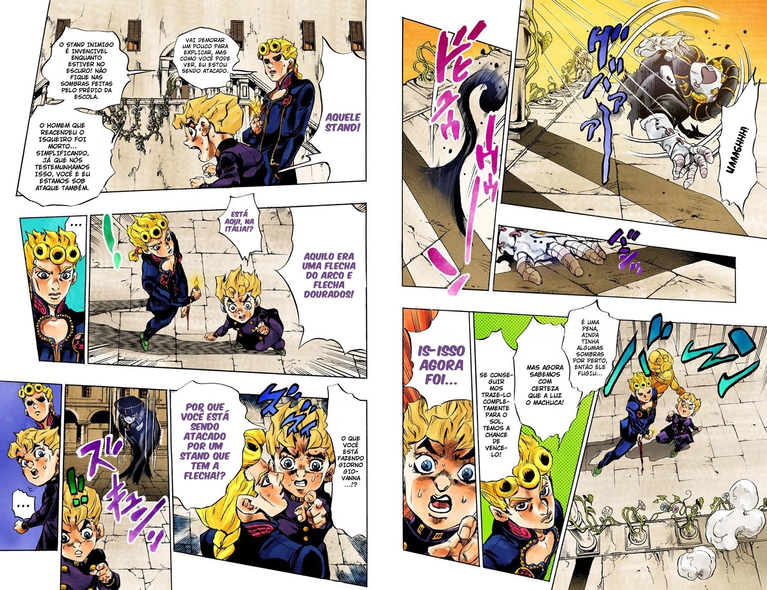 JoJo's Bizarre Adventure, Part 5: Golden Wind - Digital Colored Comics Capítulo 14 Página 7
