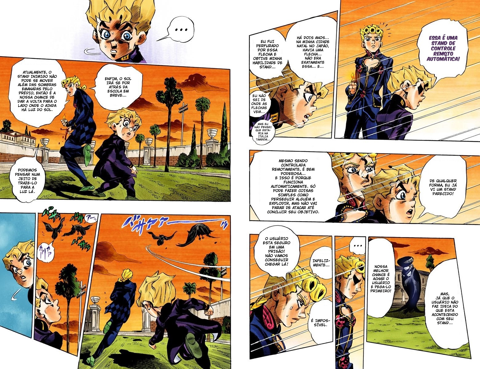 JoJo's Bizarre Adventure, Part 5: Golden Wind - Digital Colored Comics Capítulo 14 Página 9