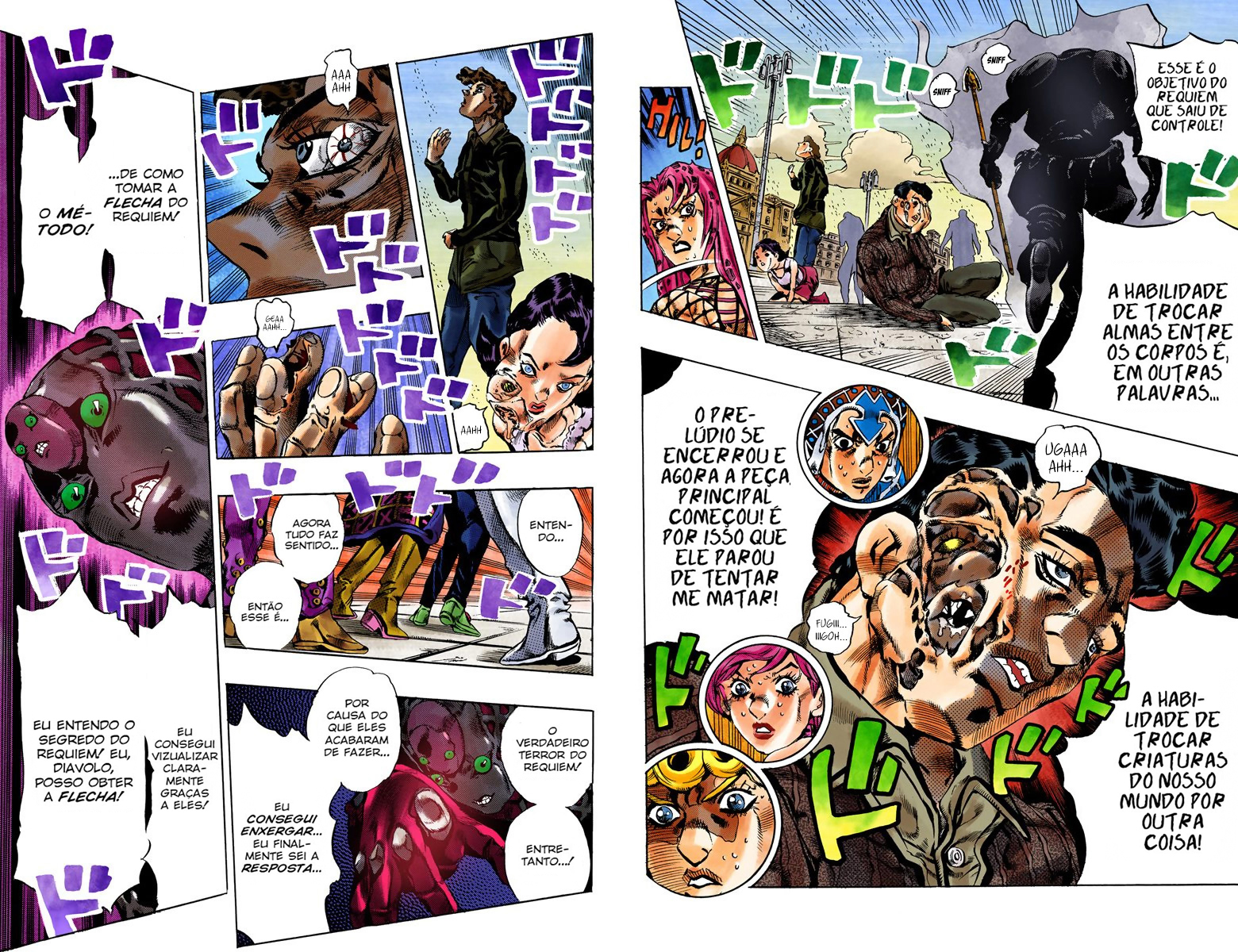 JoJo's Bizarre Adventure, Part 5: Golden Wind - Digital Colored Comics Capítulo 140 Página 10