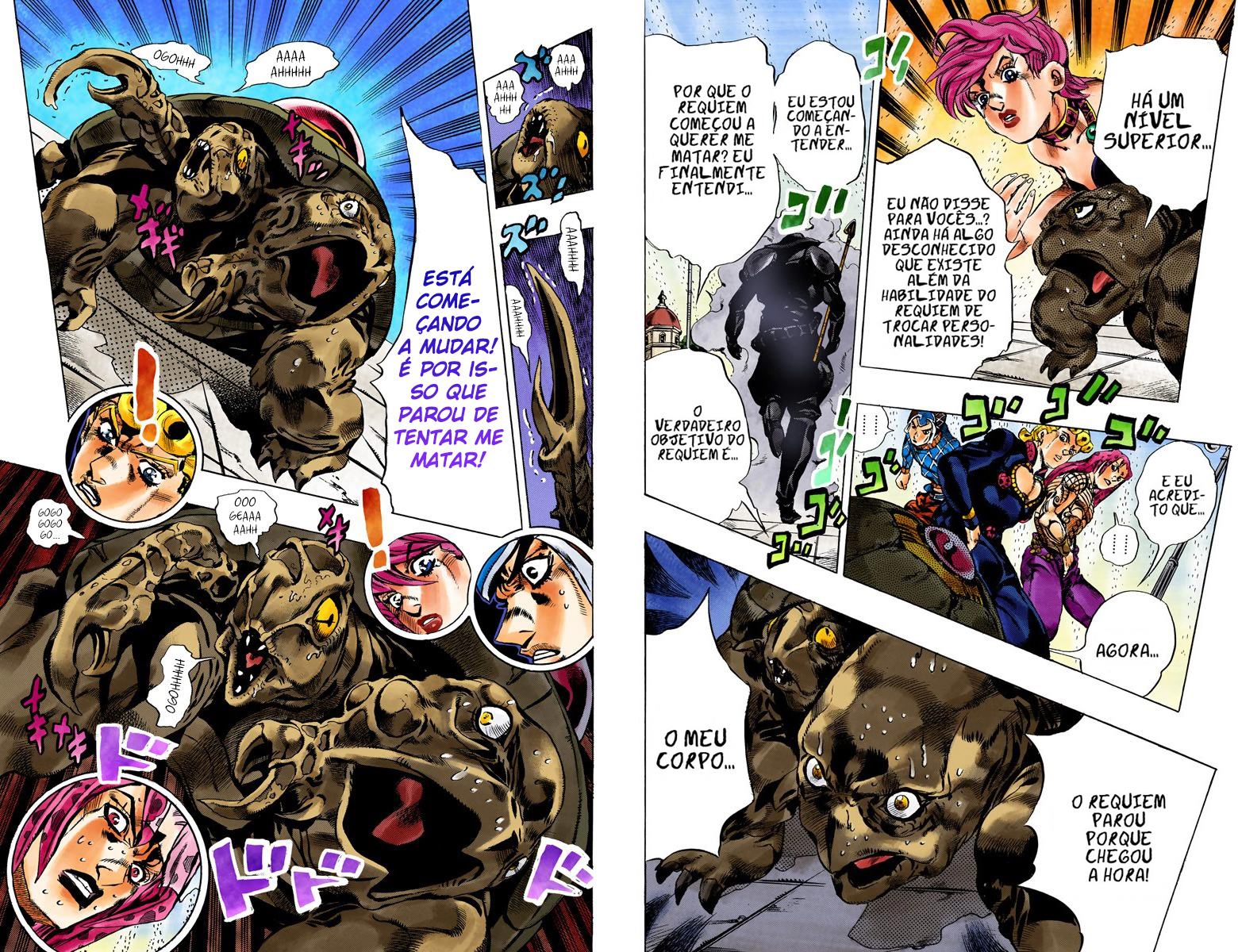 JoJo's Bizarre Adventure, Part 5: Golden Wind - Digital Colored Comics Capítulo 140 Página 9