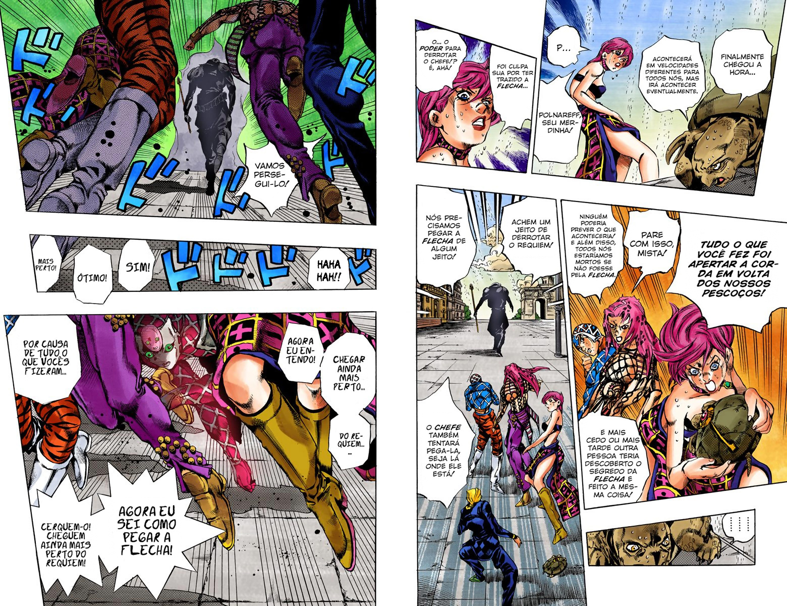 JoJo's Bizarre Adventure, Part 5: Golden Wind - Digital Colored Comics Capítulo 141 Página 3