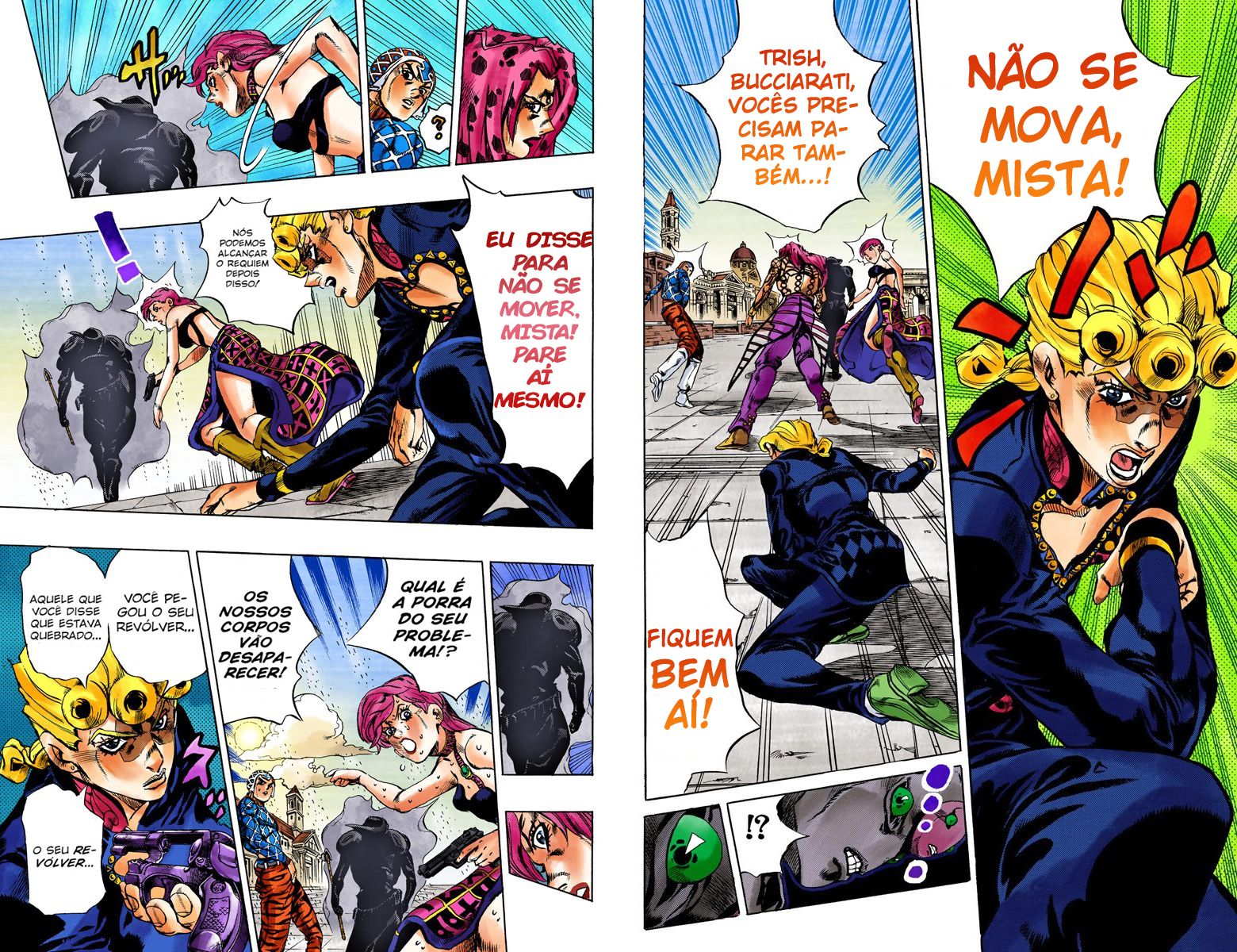 JoJo's Bizarre Adventure, Part 5: Golden Wind - Digital Colored Comics Capítulo 141 Página 5