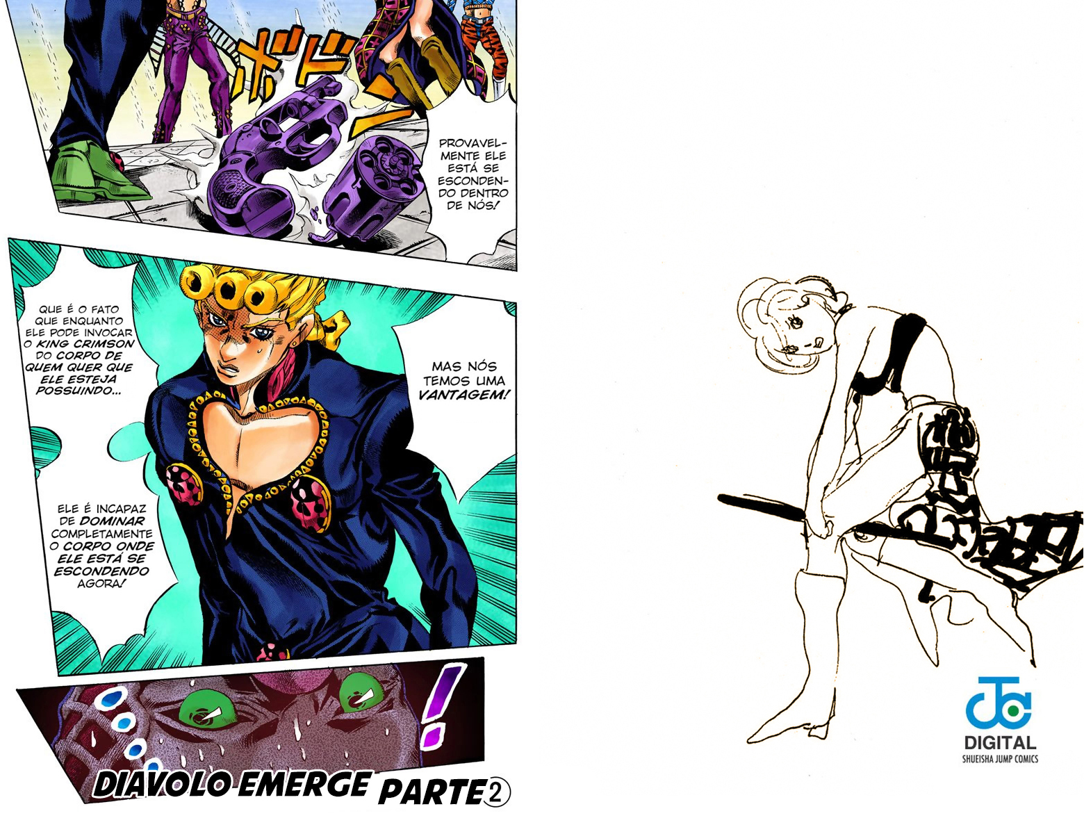 JoJo's Bizarre Adventure, Part 5: Golden Wind - Digital Colored Comics Capítulo 142 Página 1