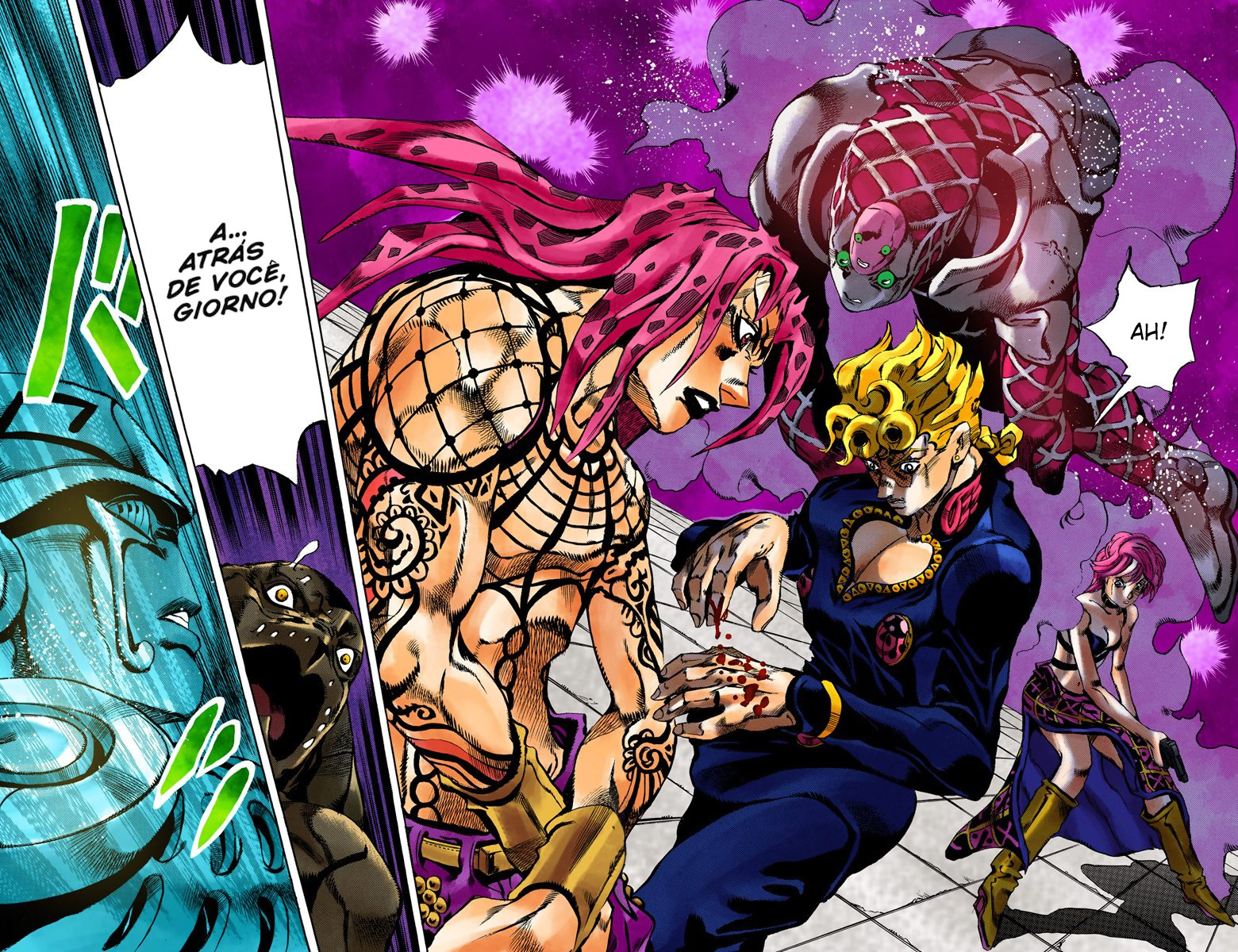 JoJo's Bizarre Adventure, Part 5: Golden Wind - Digital Colored Comics Capítulo 142 Página 8