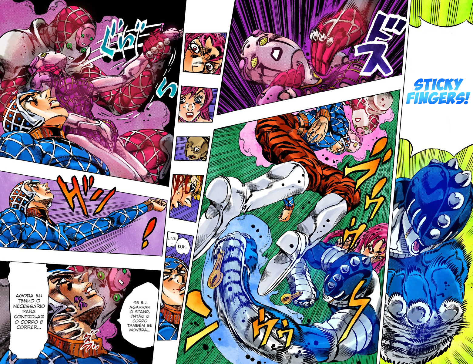 JoJo's Bizarre Adventure, Part 5: Golden Wind - Digital Colored Comics Capítulo 143 Página 2