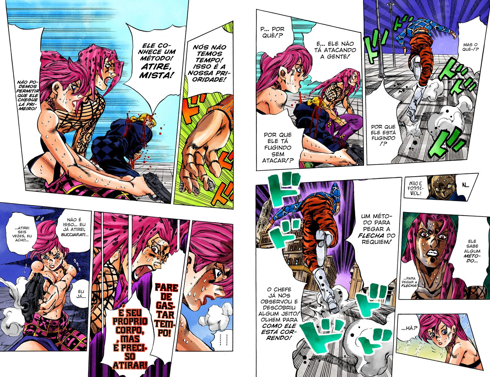 JoJo's Bizarre Adventure, Part 5: Golden Wind - Digital Colored Comics Capítulo 143 Página 4