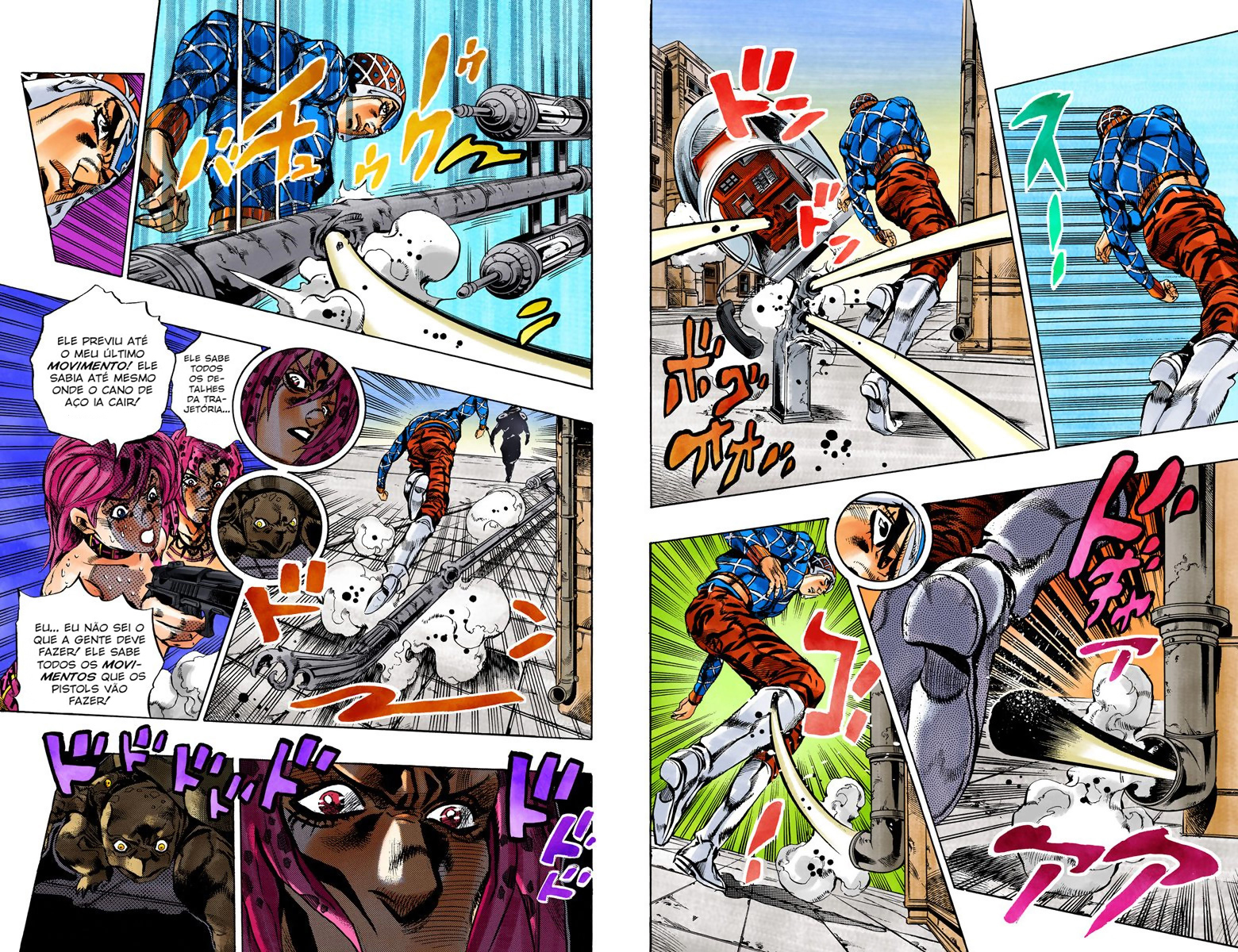 JoJo's Bizarre Adventure, Part 5: Golden Wind - Digital Colored Comics Capítulo 143 Página 6