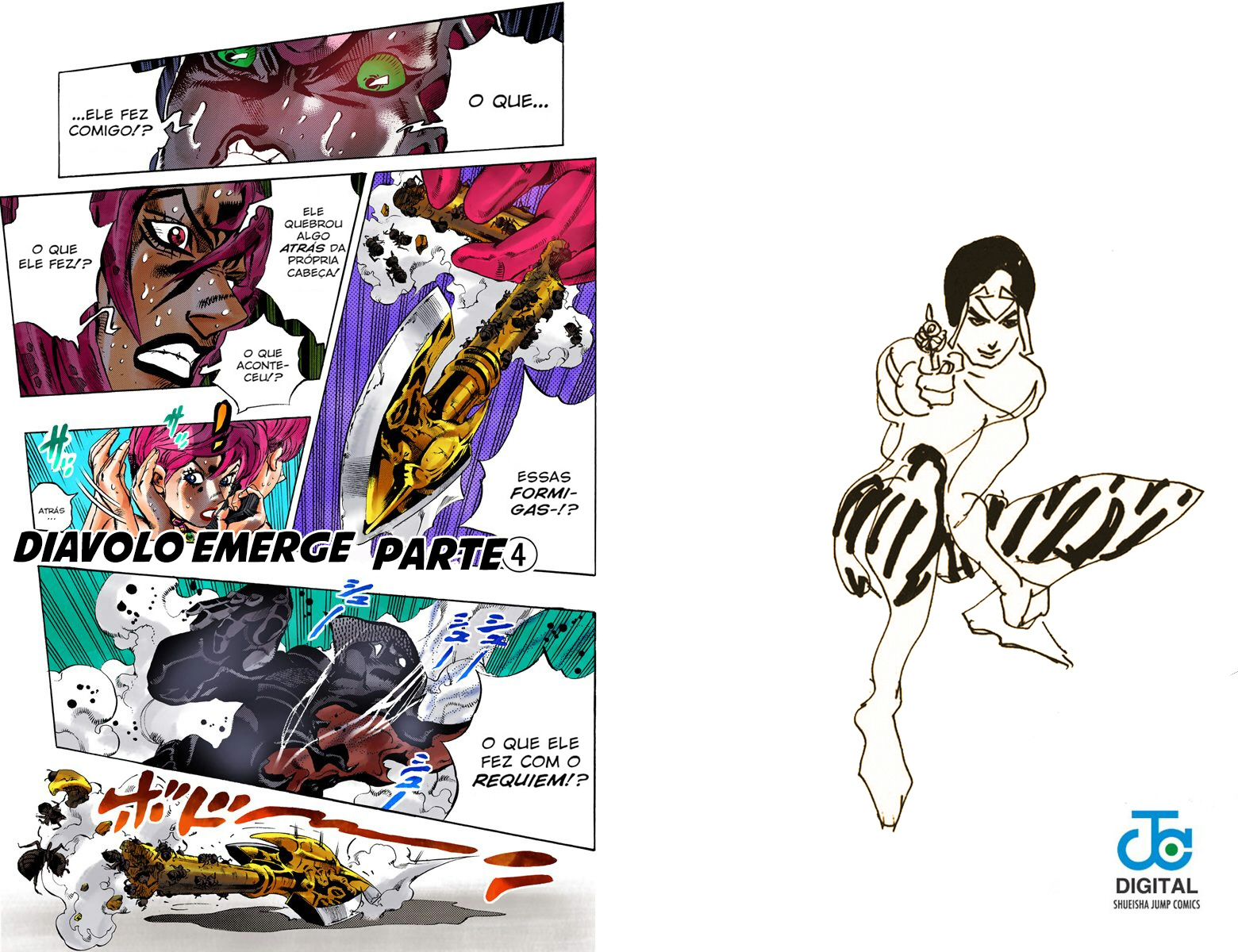 JoJo's Bizarre Adventure, Part 5: Golden Wind - Digital Colored Comics Capítulo 144 Página 2