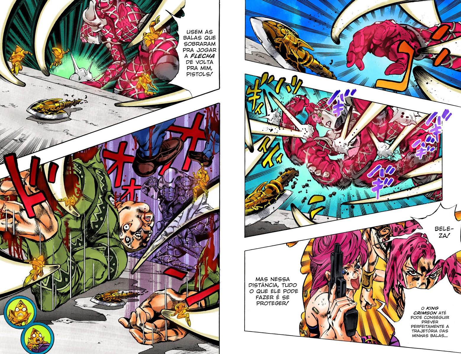JoJo's Bizarre Adventure, Part 5: Golden Wind - Digital Colored Comics Capítulo 144 Página 5