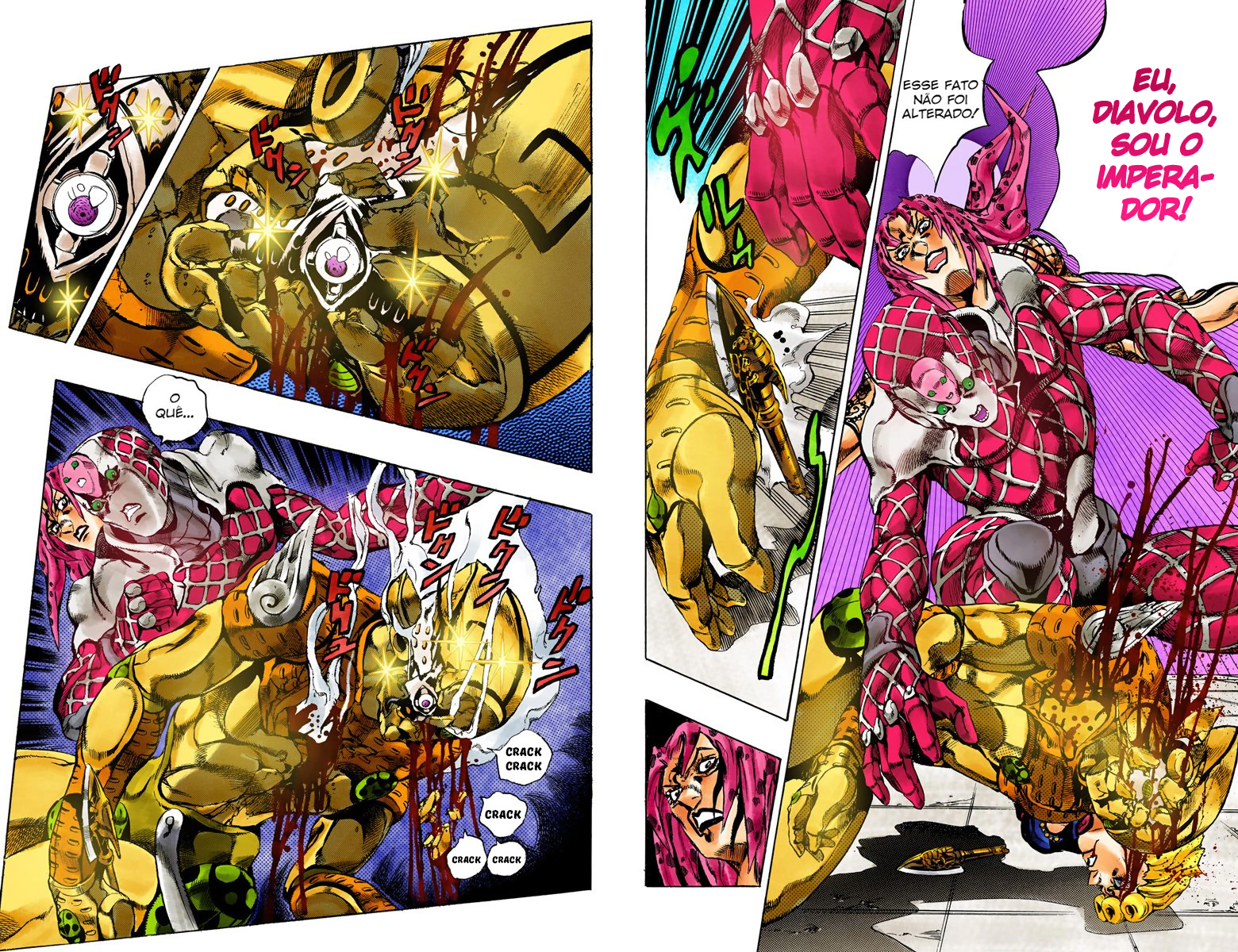 JoJo's Bizarre Adventure, Part 5: Golden Wind - Digital Colored Comics Capítulo 146 Página 10
