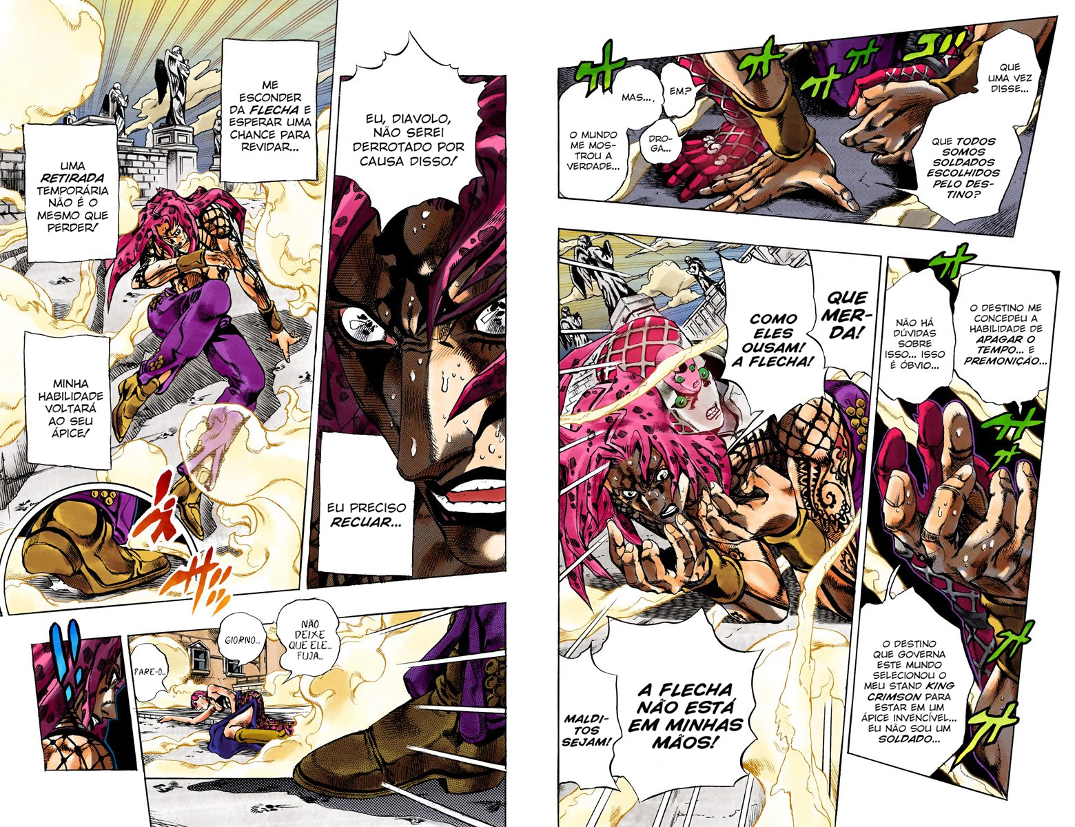 JoJo's Bizarre Adventure, Part 5: Golden Wind - Digital Colored Comics Capítulo 146 Página 3