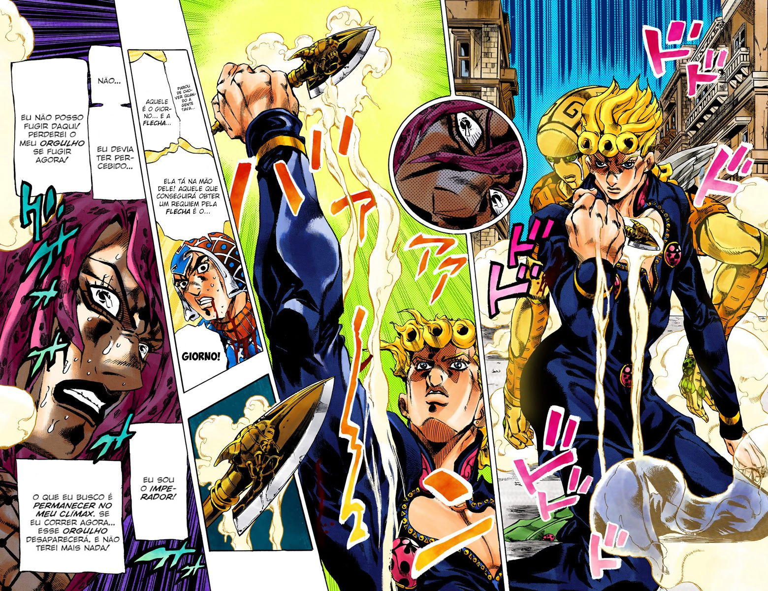 JoJo's Bizarre Adventure, Part 5: Golden Wind - Digital Colored Comics Capítulo 146 Página 5