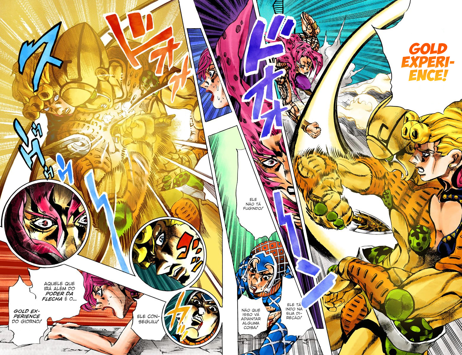 JoJo's Bizarre Adventure, Part 5: Golden Wind - Digital Colored Comics Capítulo 146 Página 6