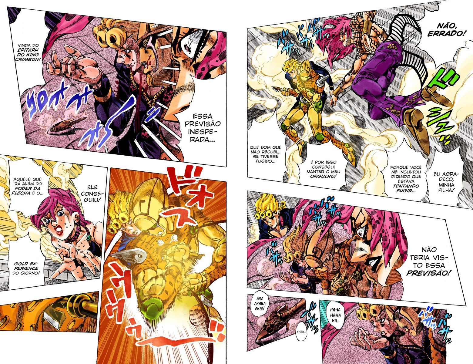 JoJo's Bizarre Adventure, Part 5: Golden Wind - Digital Colored Comics Capítulo 146 Página 7