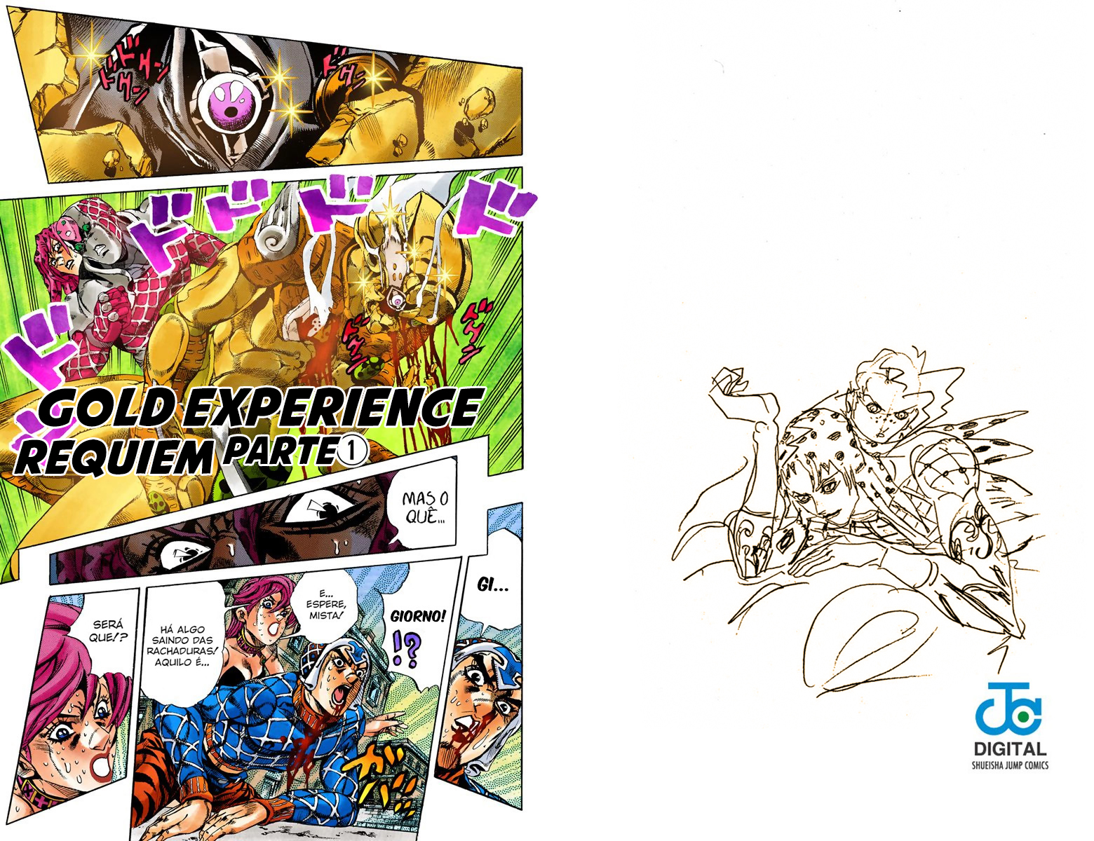JoJo's Bizarre Adventure, Part 5: Golden Wind - Digital Colored Comics Capítulo 147 Página 1